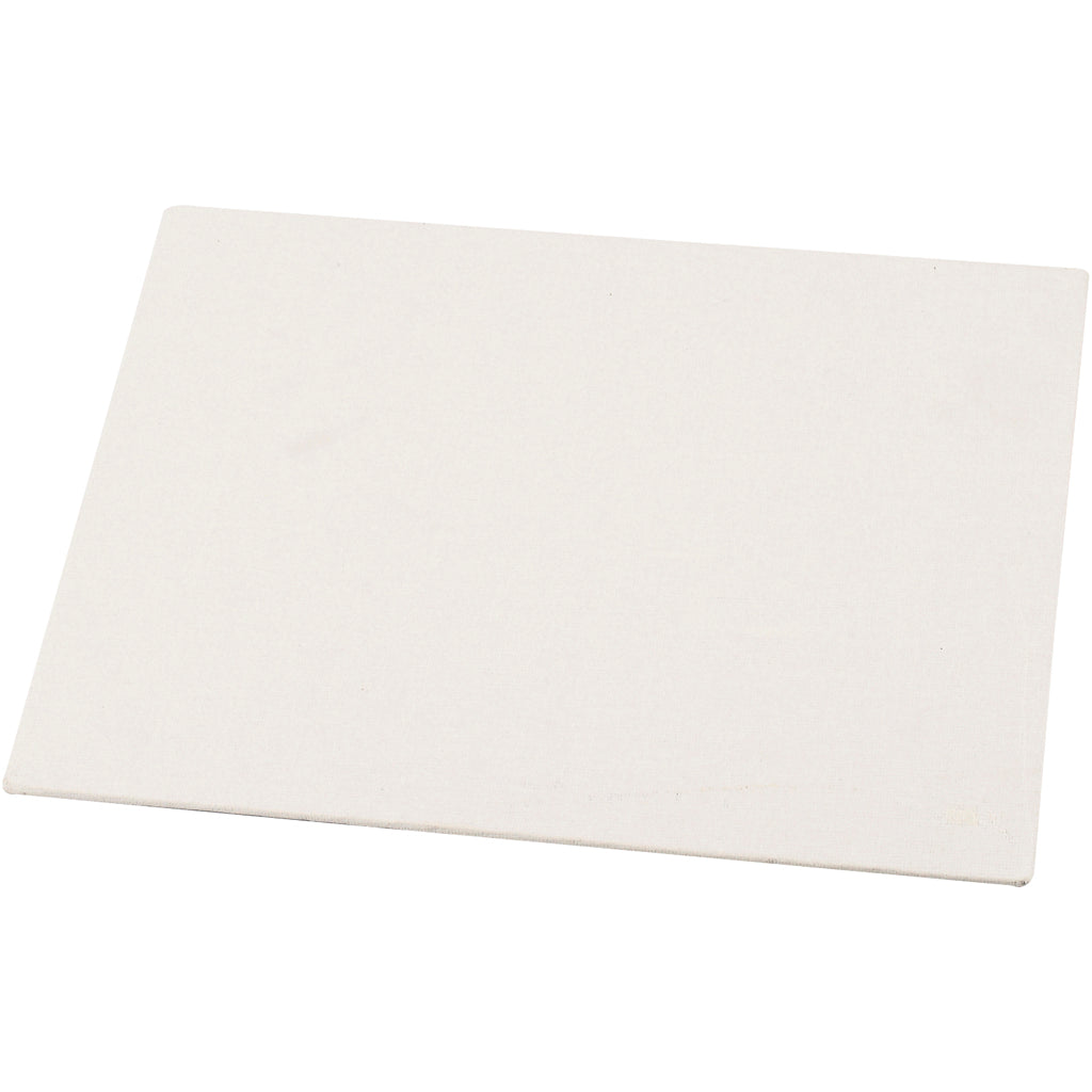 Canvas paneel, a3, afm 29,7x42 cm, dikte 3 mm, 280 gr, wit, 1 stuk