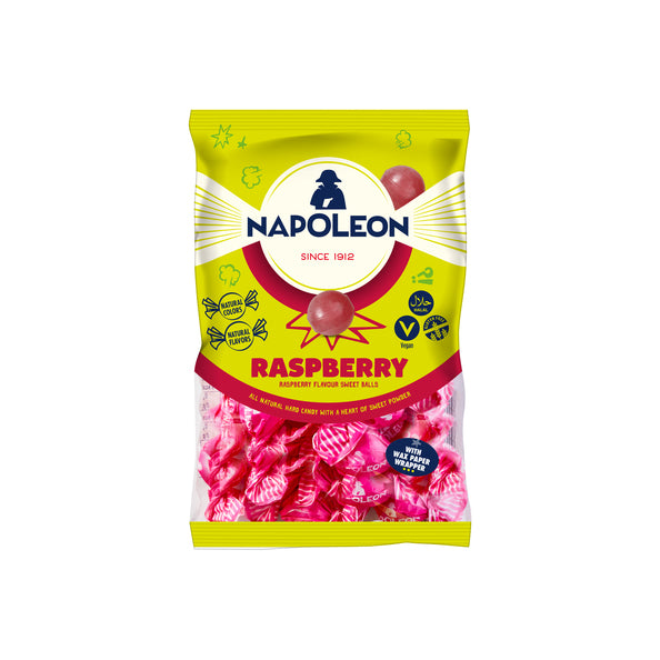 Napoleon framboos zakje (12x 150gr)
