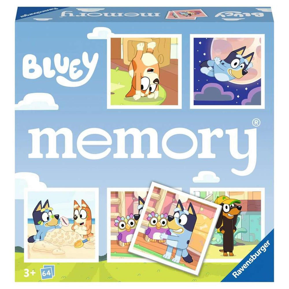 Ravensburger memory Bluey memory Bluey