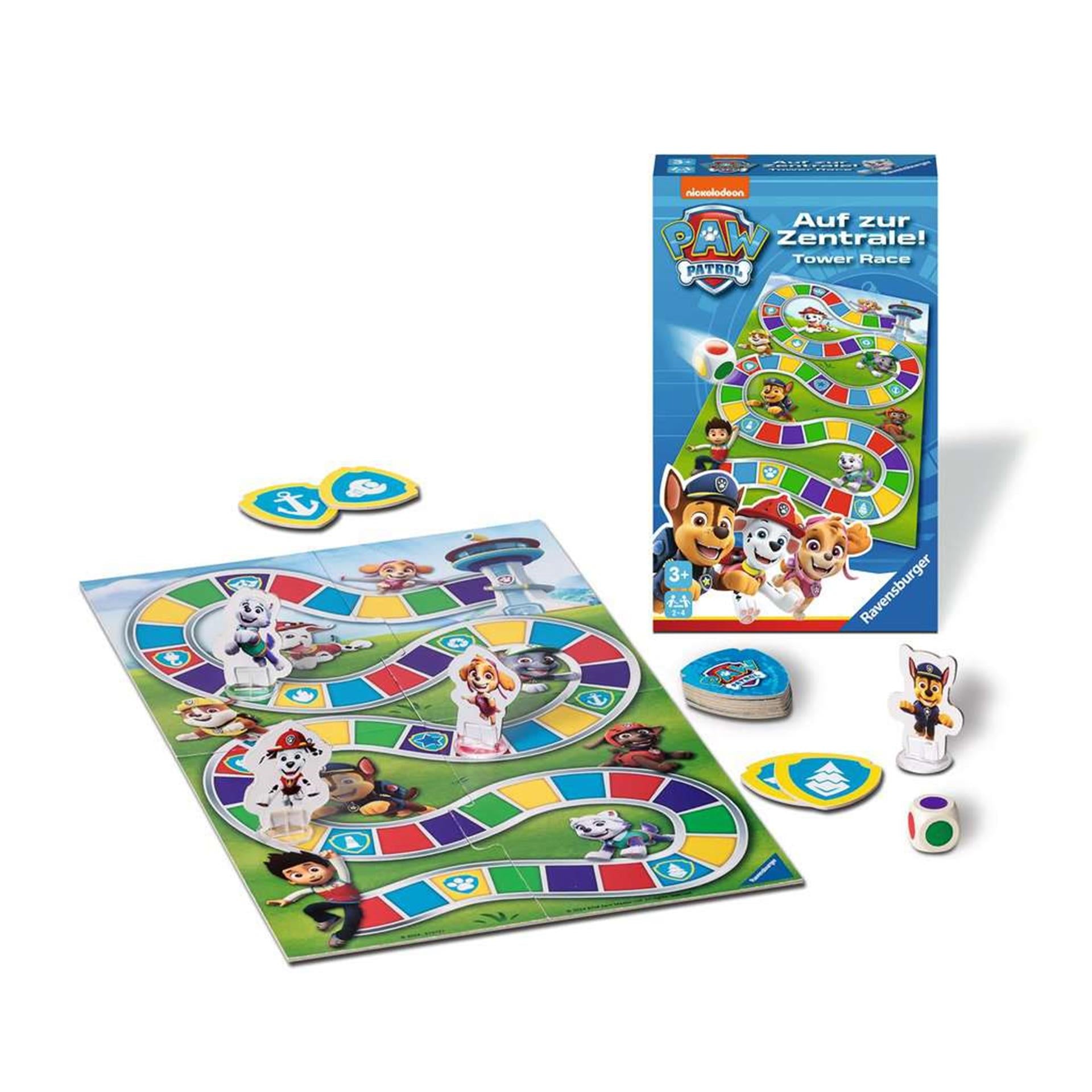 Ravensburger Paw Patrol Race The Tower Pocket bordspel