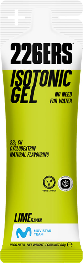 226ers isotonic gel 68g | lime