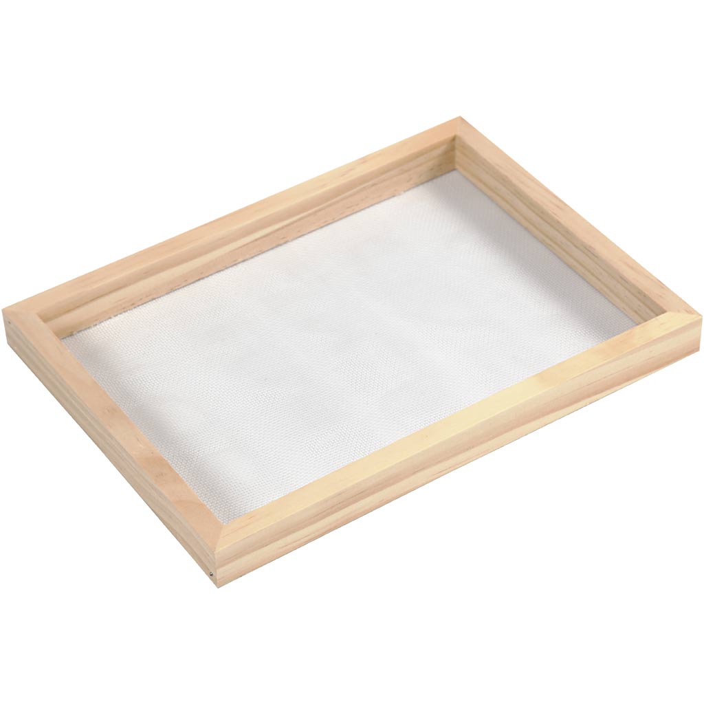 Creativ company https: www.cchobby.nl papiermal-met-enkel-frame-a5-afm-23x17x2cm-cm-20-mesh-1-stuk