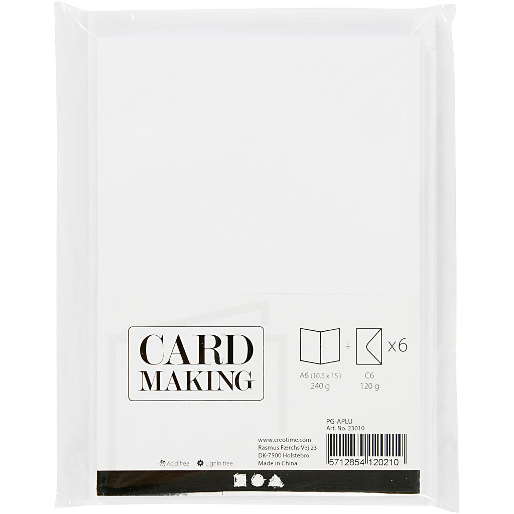 Https: www.cchobby.nl kaarten-en-enveloppen-afmeting-kaart-10-5x15-cm-afmeting-envelop-11-5x16-5-cm-110-230-gr-wit-6-set-1-doos