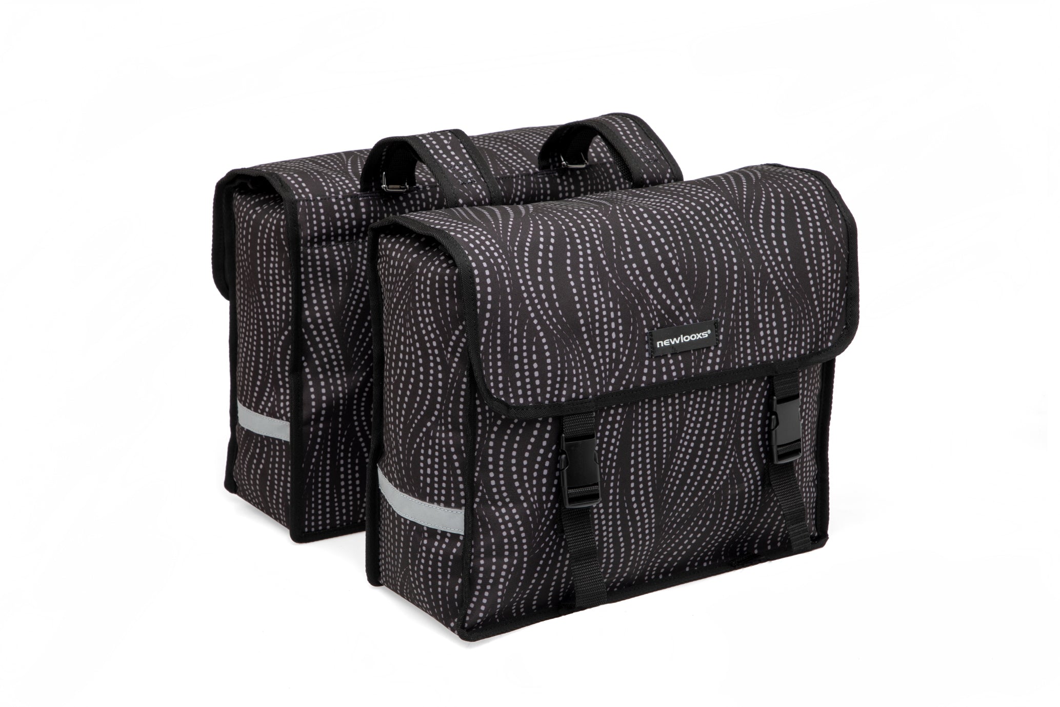 Newlooxs Tas New Fiori Double Dubbel | Alma | Zwart