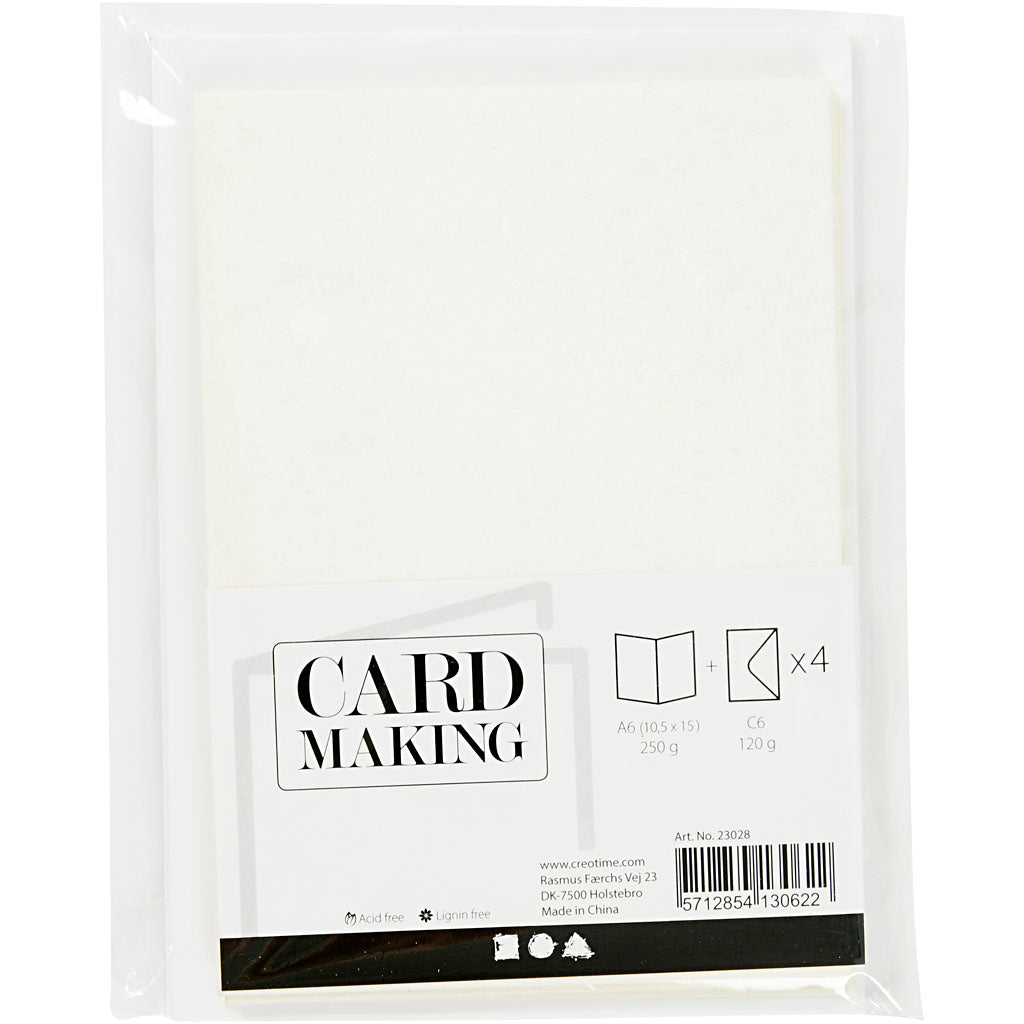 Creativ company https: www.cchobby.nl kaarten-en-enveloppen-afmeting-kaart-10-5x15-cm-afmeting-envelop-11-5x16-5-cm-glitter-120-250-gr-wit-4-set-1-doos