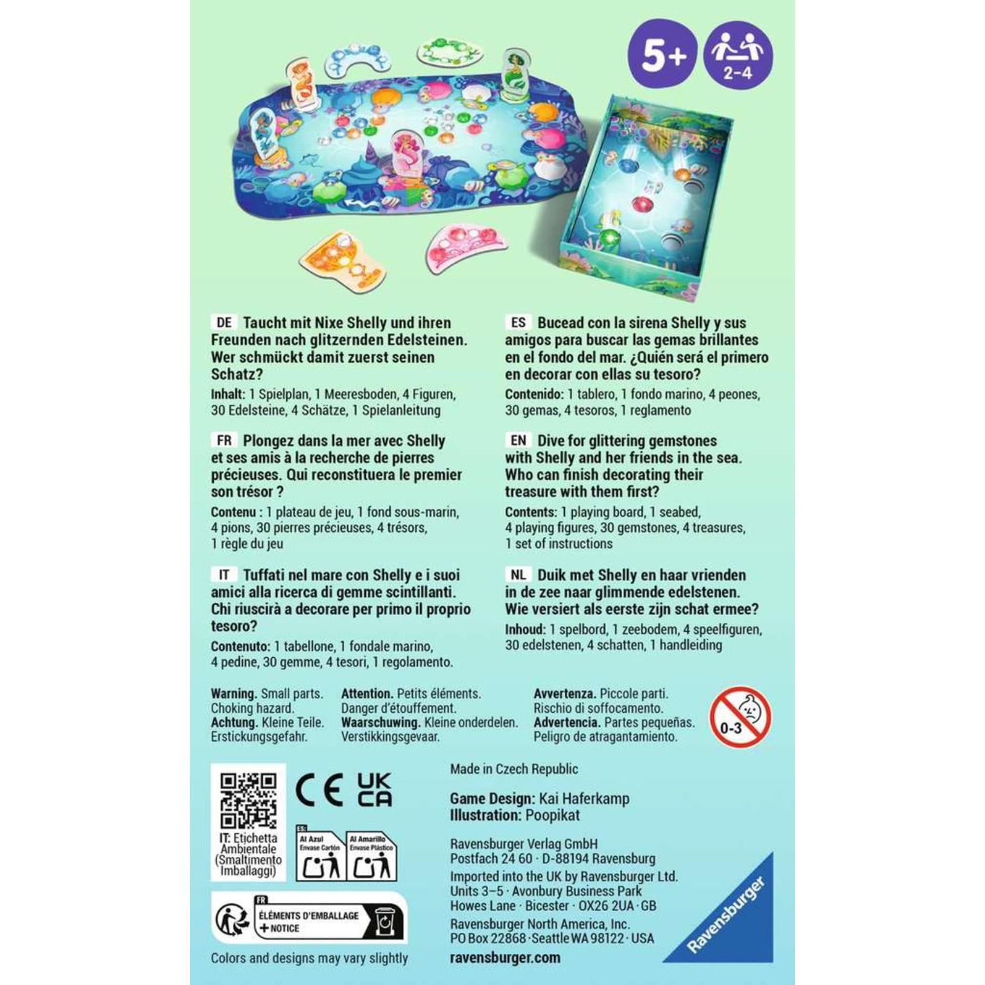 Ravensburger Shelly Ocean Pocket reisspel