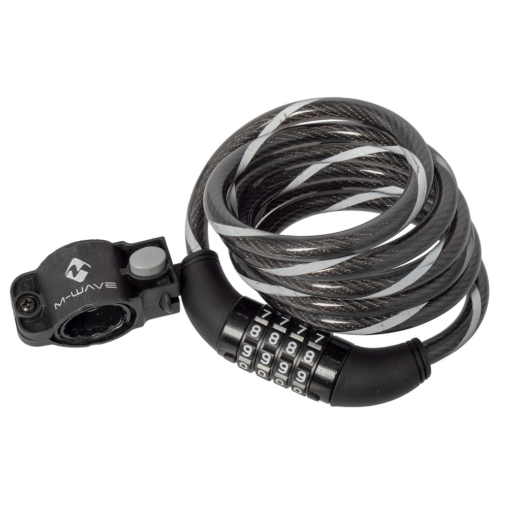 M-wave ds 10.18 illu spiral cable lock