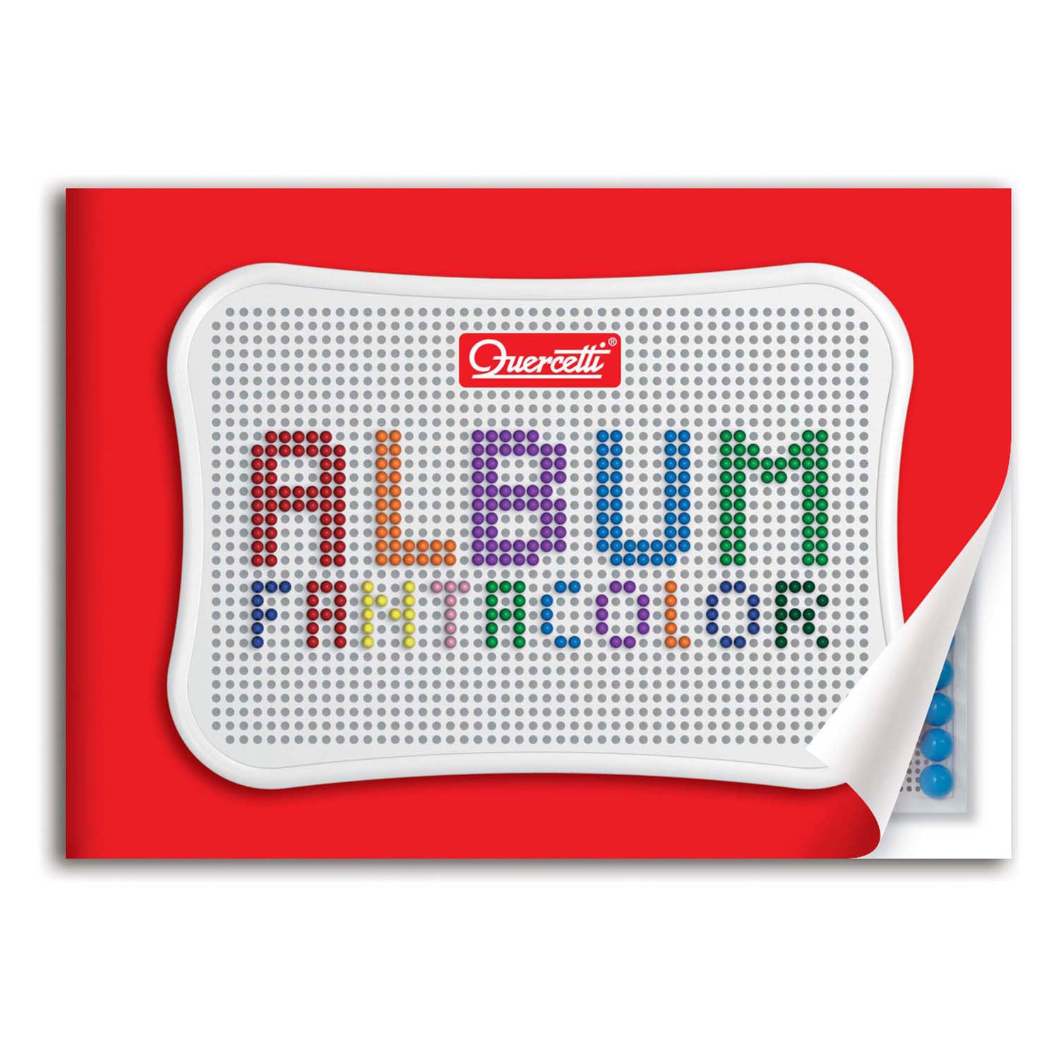Quercetti Fantacolor Design Insteekmozaïek, 300 pinnen