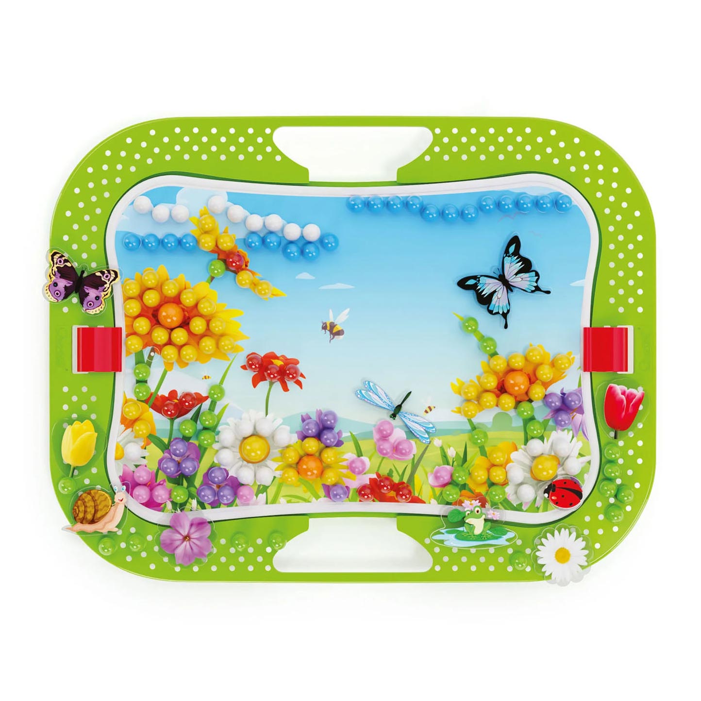 Quercetti Natuur Plezier Fun en Haringen Insteek Mozaïek, 316dlg.