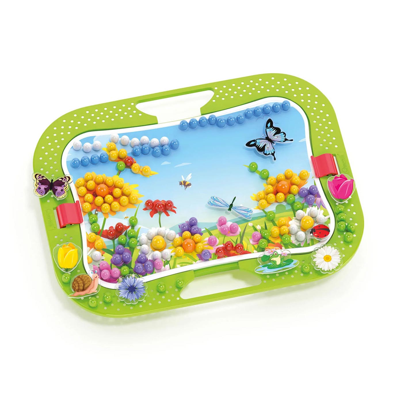 Quercetti Natuur Plezier Fun en Haringen Insteek Mozaïek, 316dlg.
