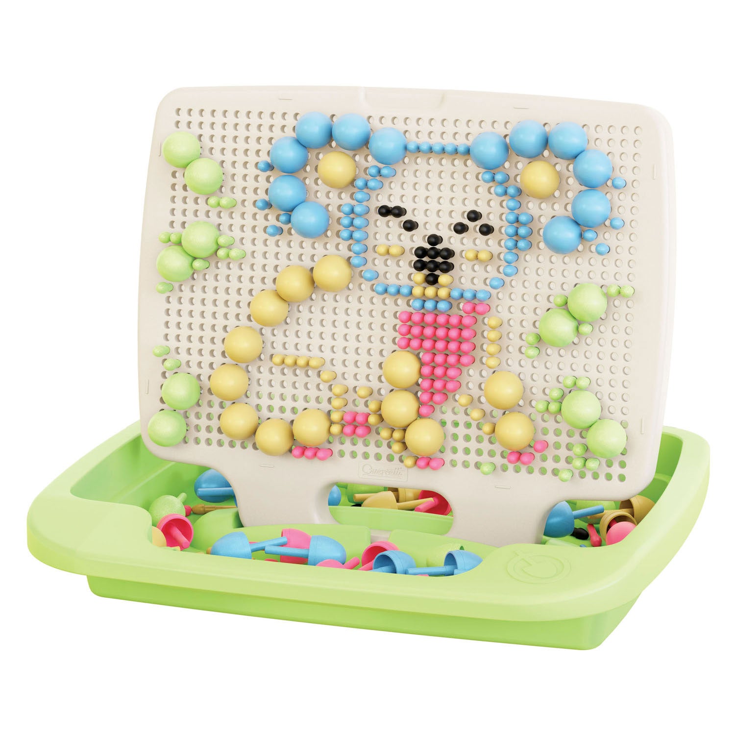 Quercetti fantacolor play eco insteekmozaïek, 310dlg.