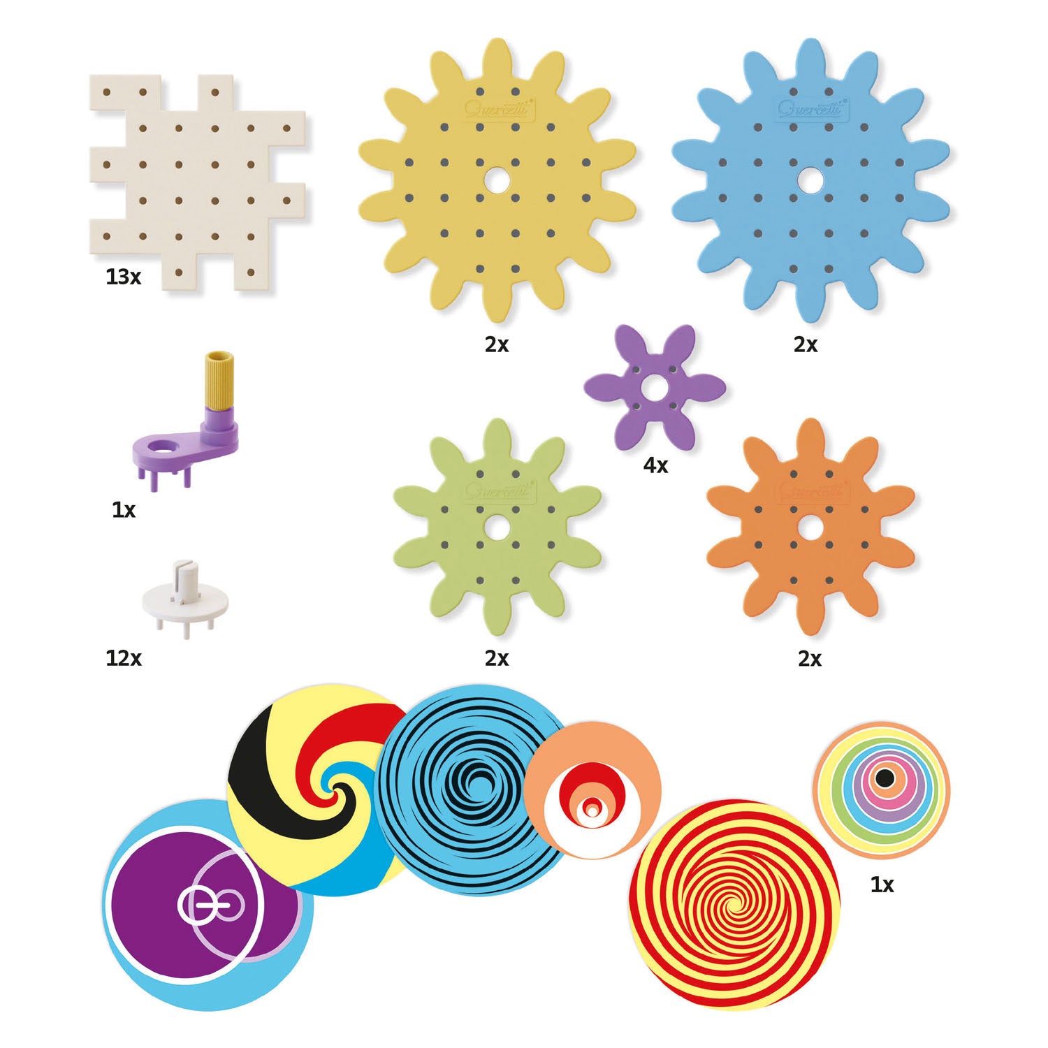 Quercetti playeco kaleidogears