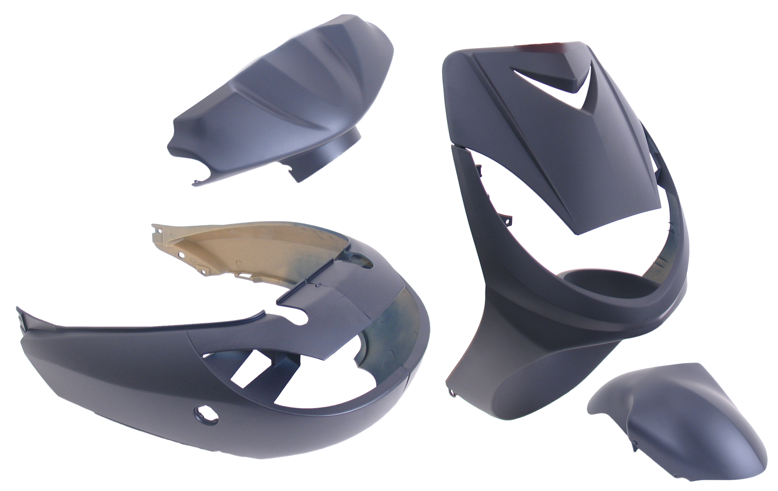 Edge Plaatset levendigheid tot bouwjaar 2008 6 delig mat donkerblauw