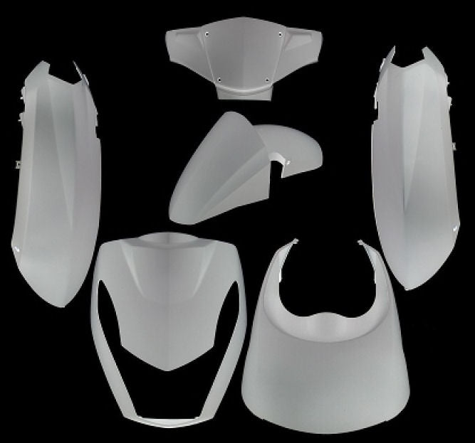 Edge ter plaatset 6-delig voor peugeot kisbee 2t 4t - wit