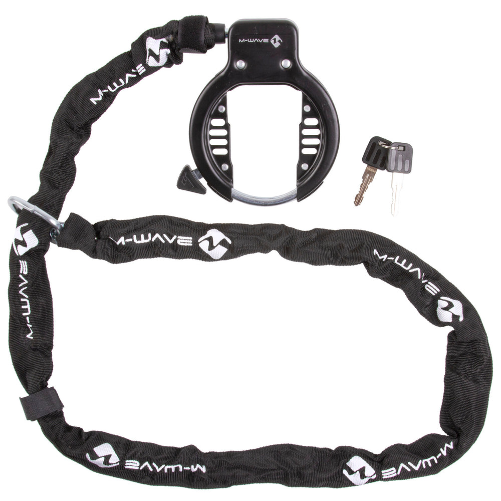 M-wave ringchain frame lock with chain