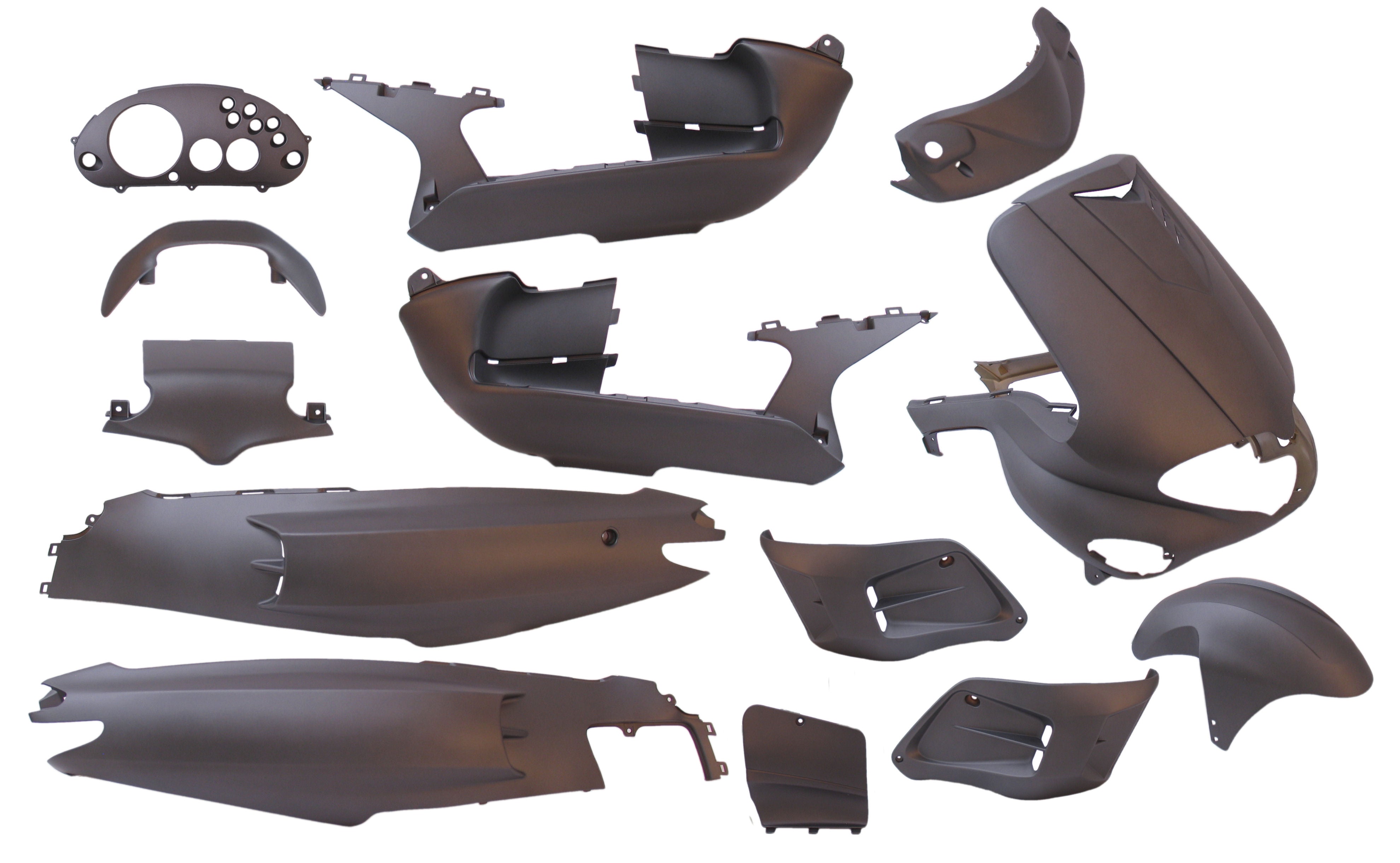 Edge Plaatset loper tot bj.08-2005 15 delig mat grijs