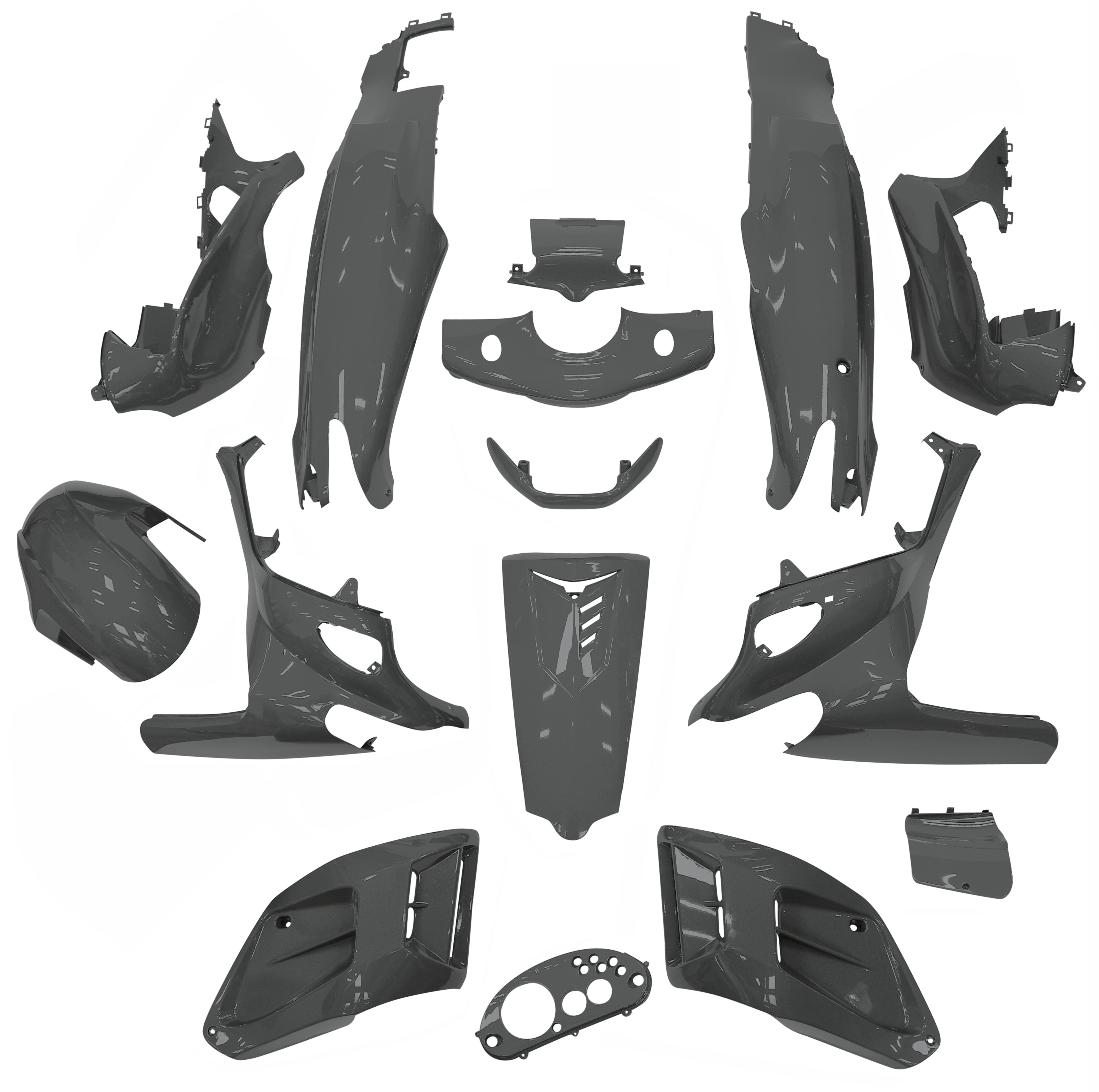 Edge plaatset 15-delig voor gilera runner tot bouwjaar 08-2005 - nardo grey