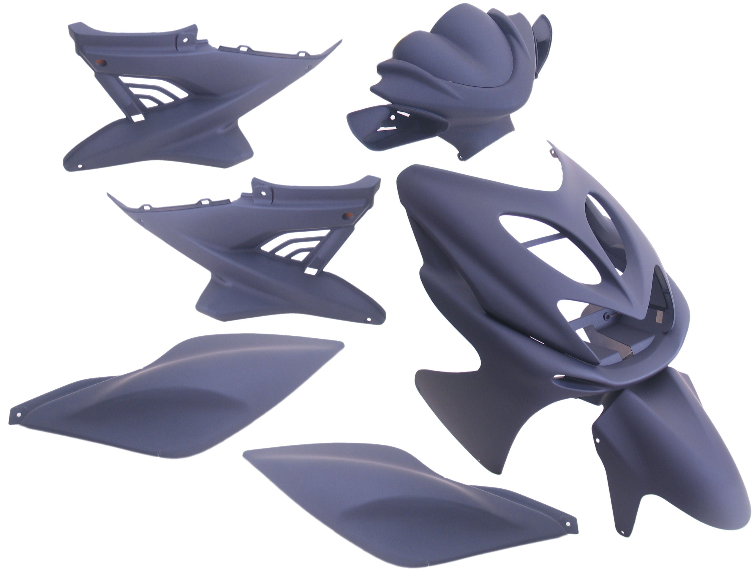 Edge Plaatset aerox tot bj. 2014 9 delig mat donkerblauw