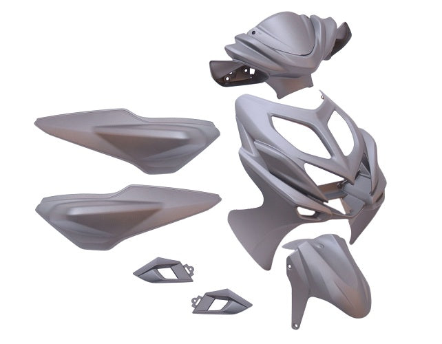 Edge plaatset 9-delig yamaha aerox-r vanaf bouwjaar 2014 - mat grijs