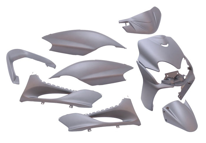 Edge plaatset 9-delig voor yamaha jog r mbk machg - mat grijs