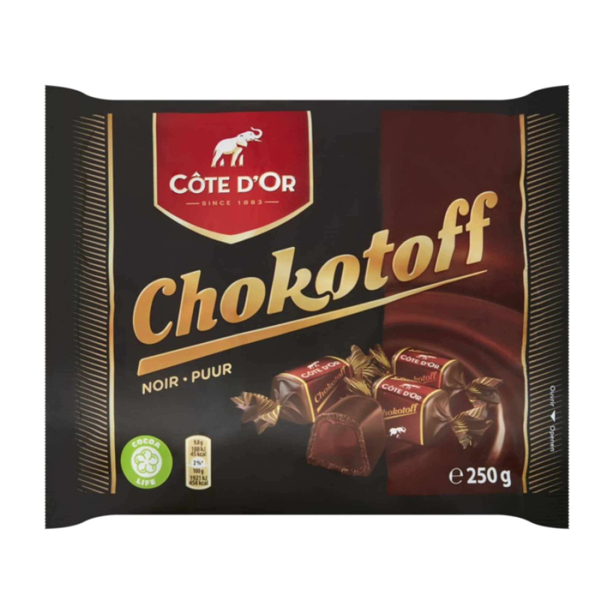 Cote d'or côte d'or chokotoff puur (15x 250gr)