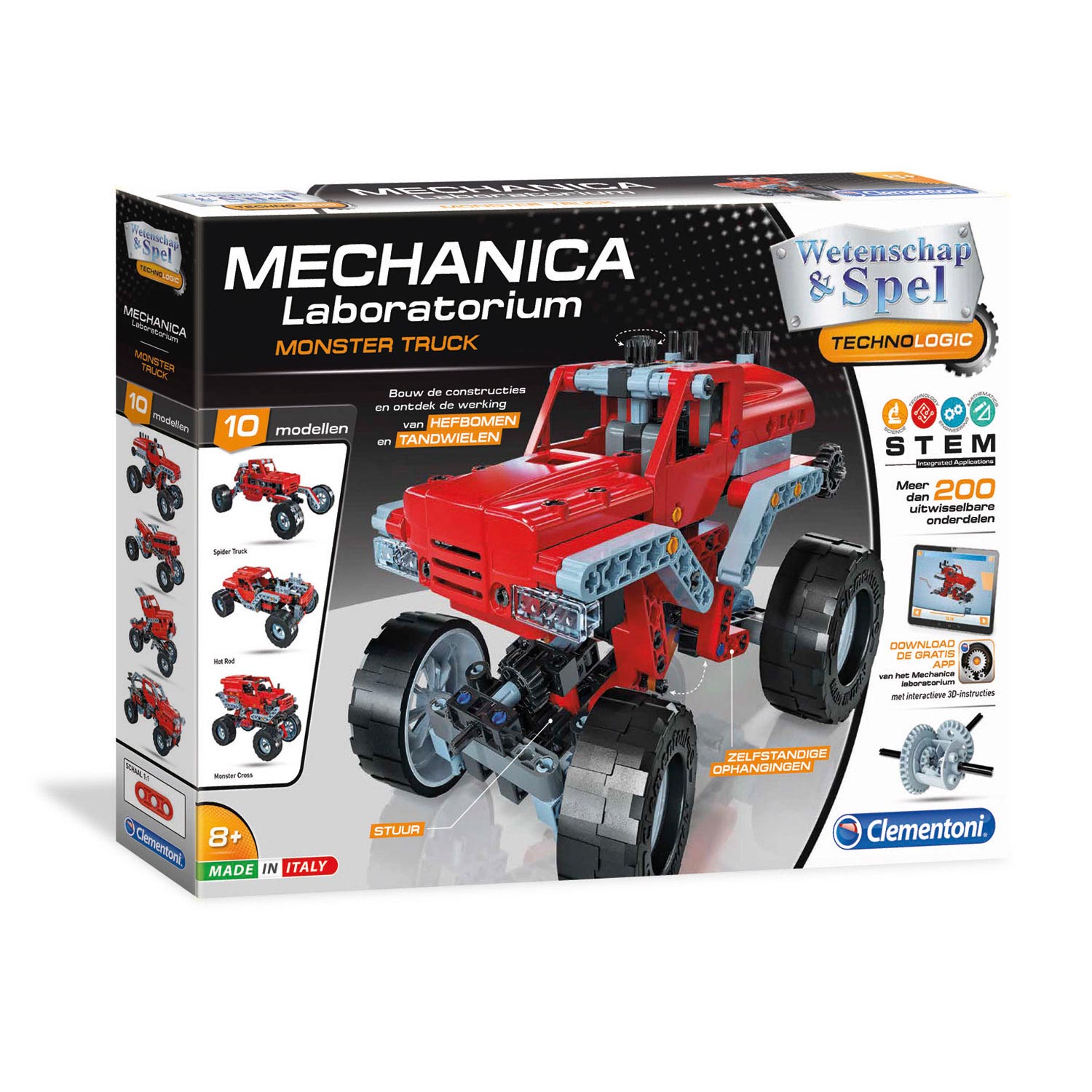 Clementoni Wetenschap Spelmechaniek - Monstertrucks