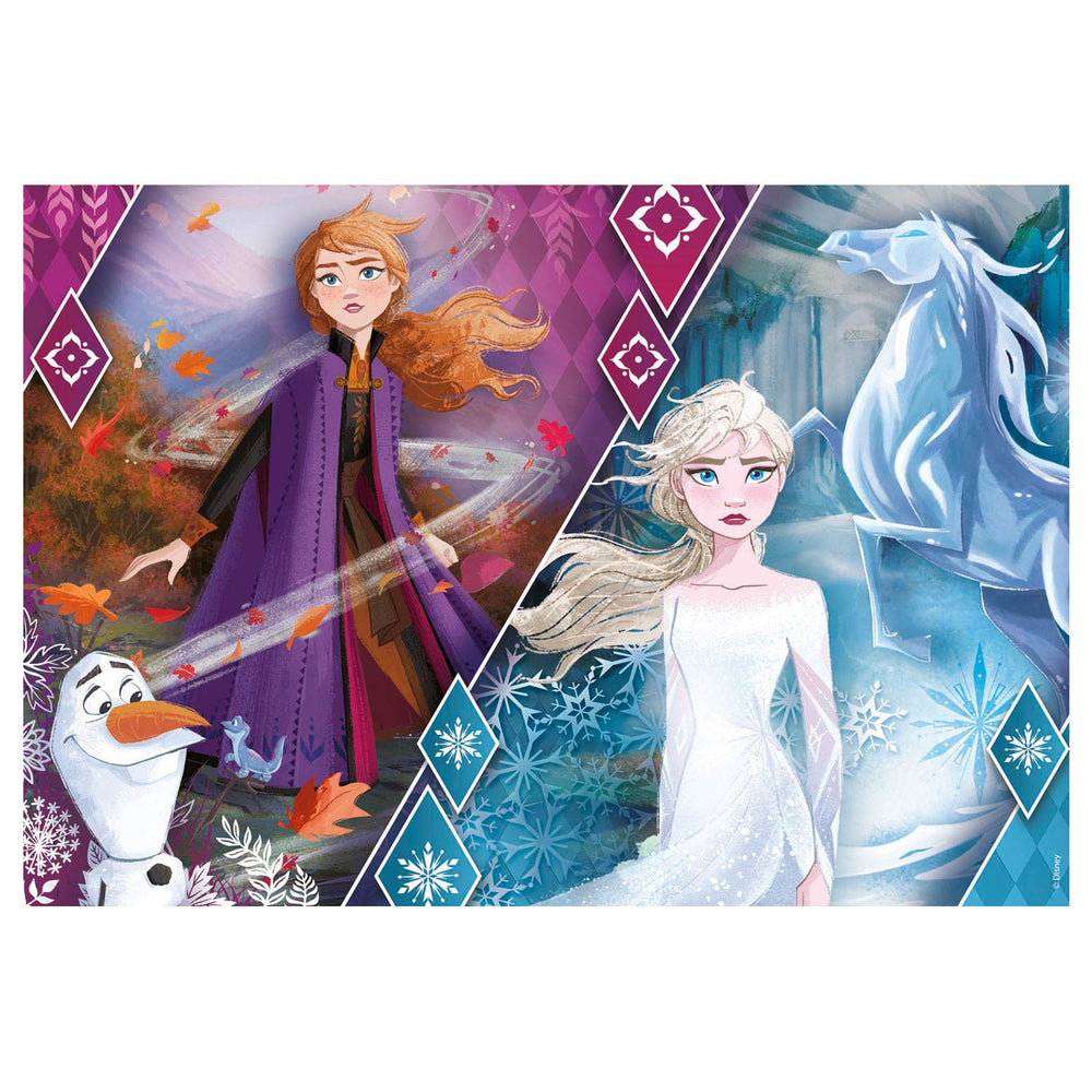 Clementoni Glitterpuzzel Disney Frozen 2, 104st.