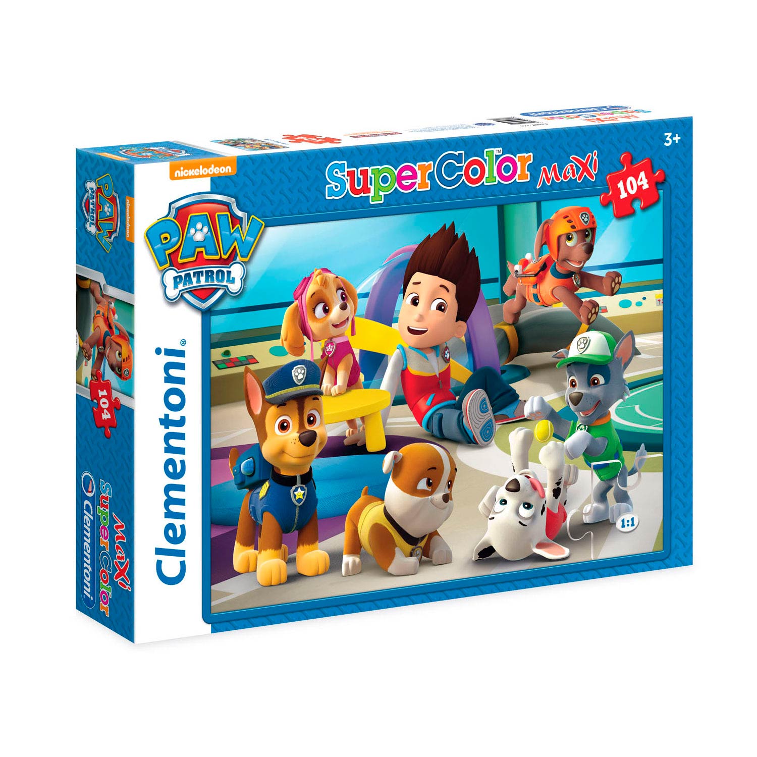 Clementoni Maxipuzzel PAW Patrol, 104st.