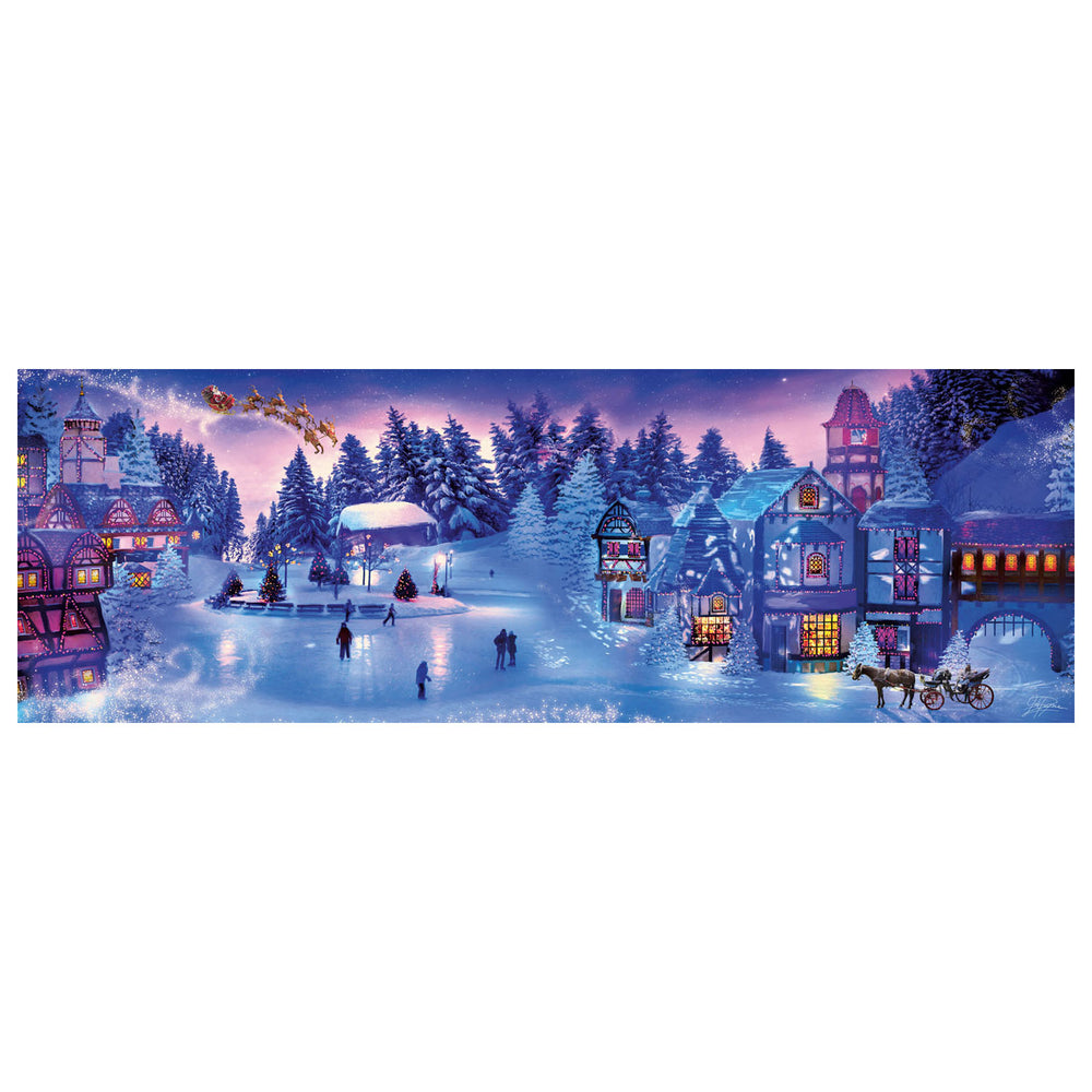 Clementoni Panoramapuzzel Kerst, 1000st.