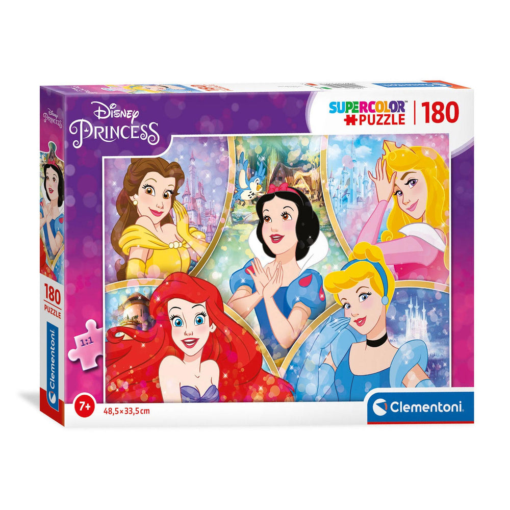 Clementoni puzzel disney princess, 180st.
