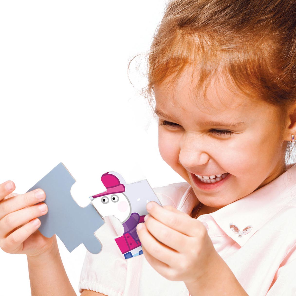 Clementoni maxipuzzel peppa pig, 104st.