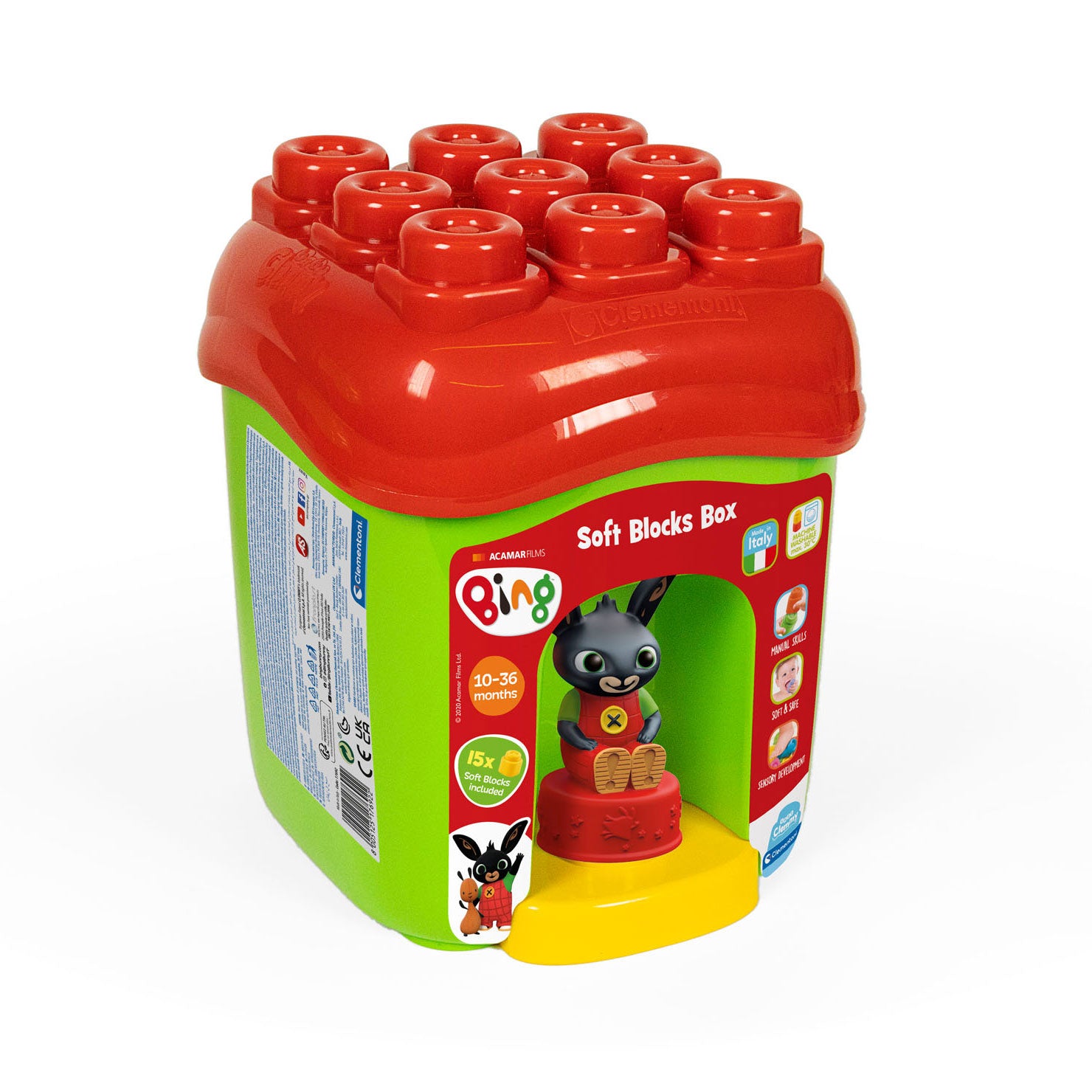 Clementoni Baby Clemmy Zachte Blokken - Bing