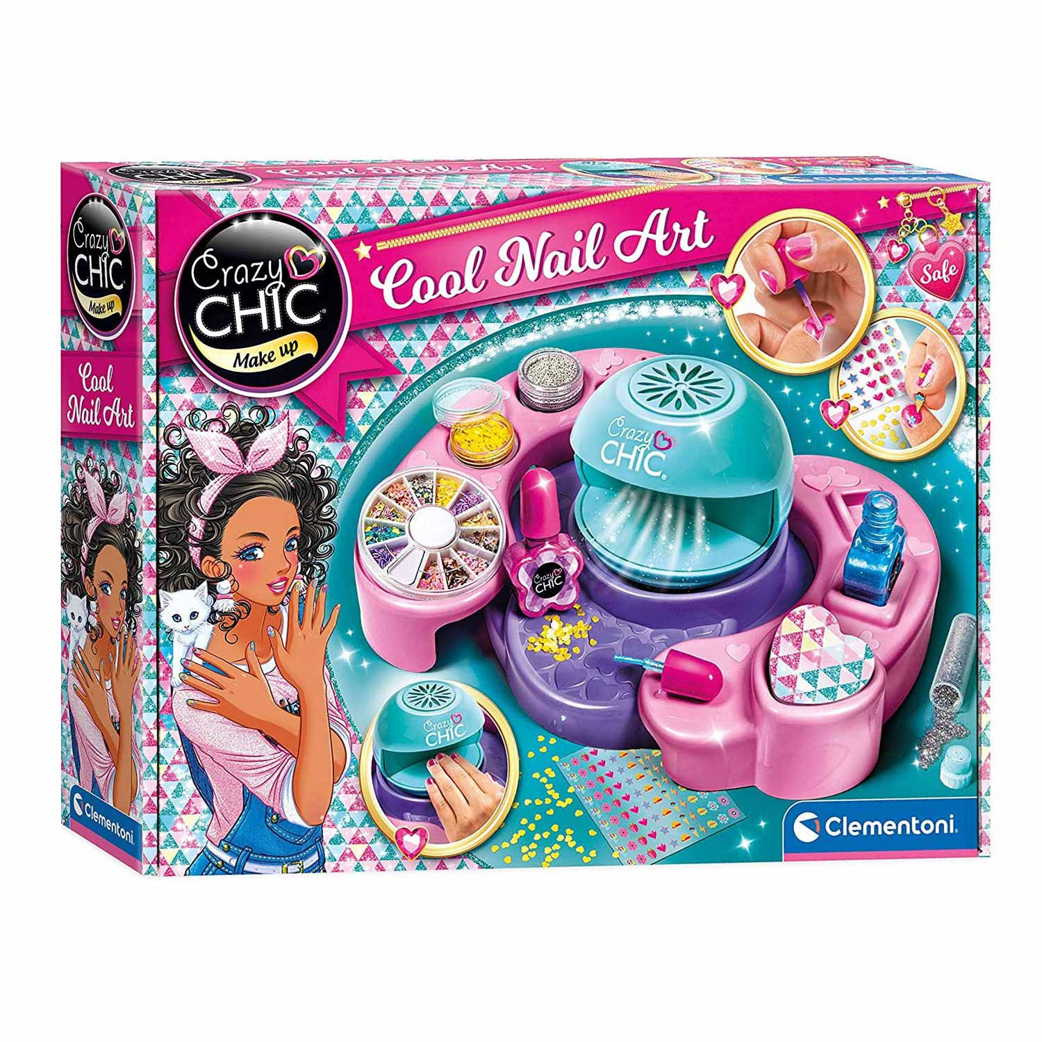 Clementoni crazy chic - coole nagelstudio