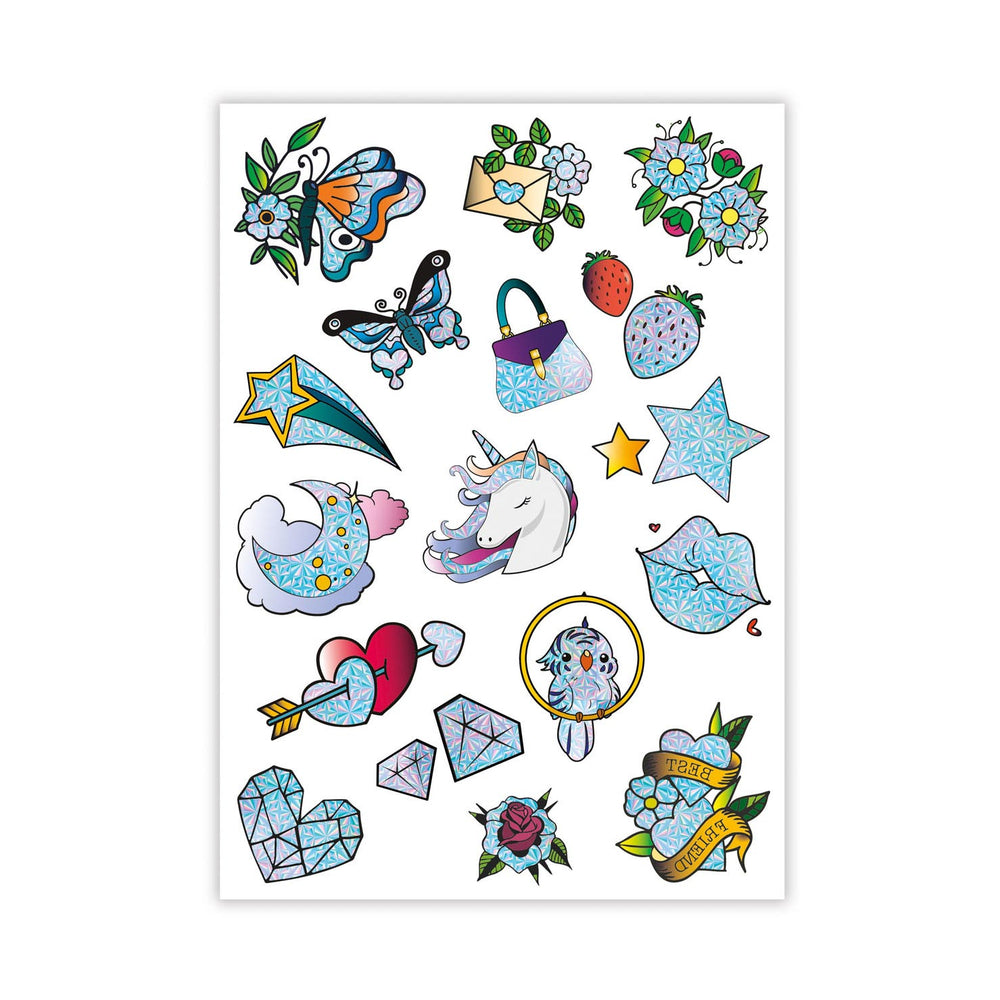 Clementoni crazy chic - stedelijke tattoo glitter