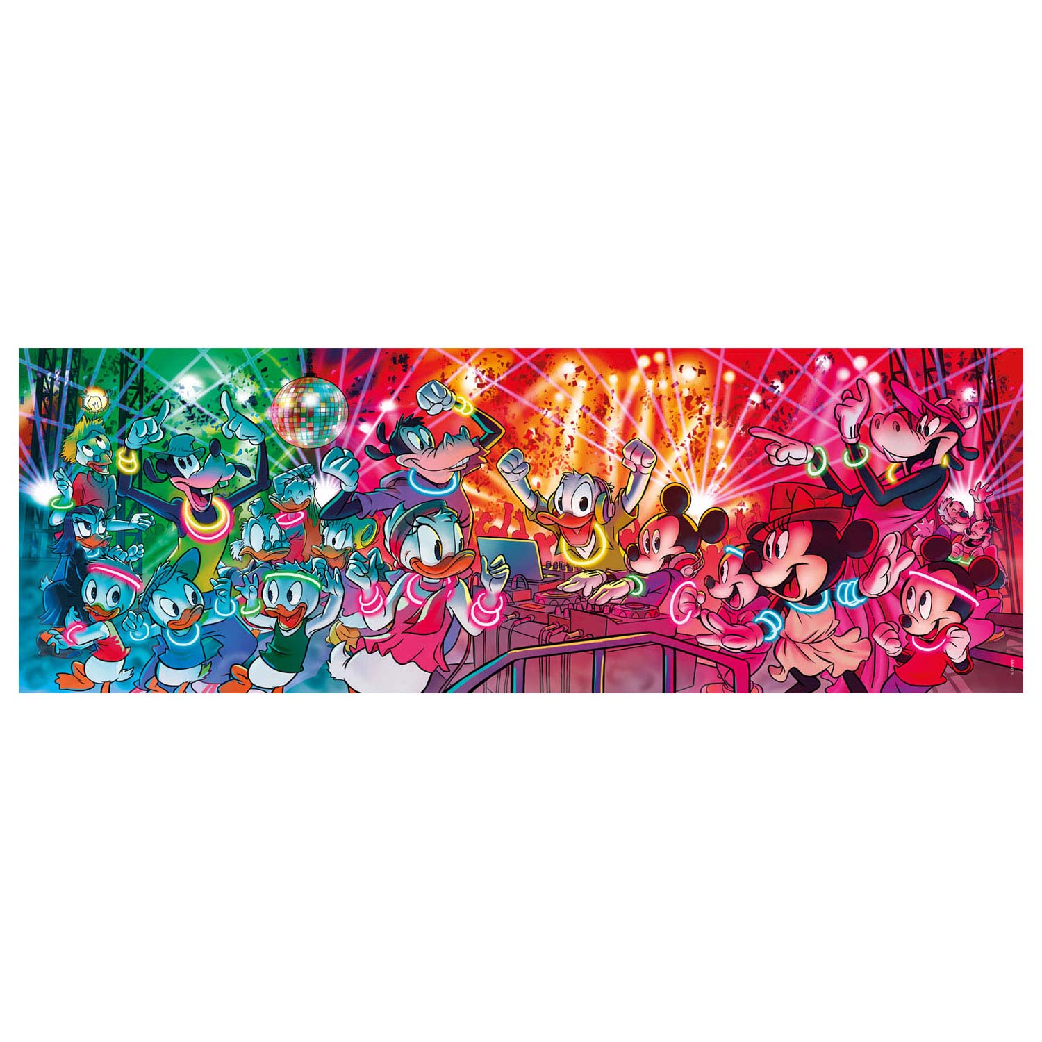 Clementoni Panorama Puzzel Disney Classic, 1000st.