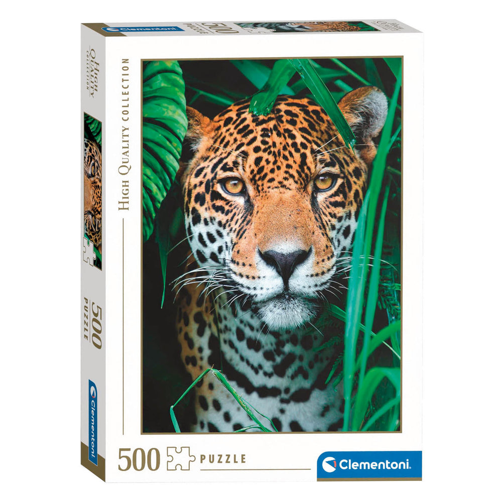 Clementoni puzzeljaguar in de jungle, 500st.