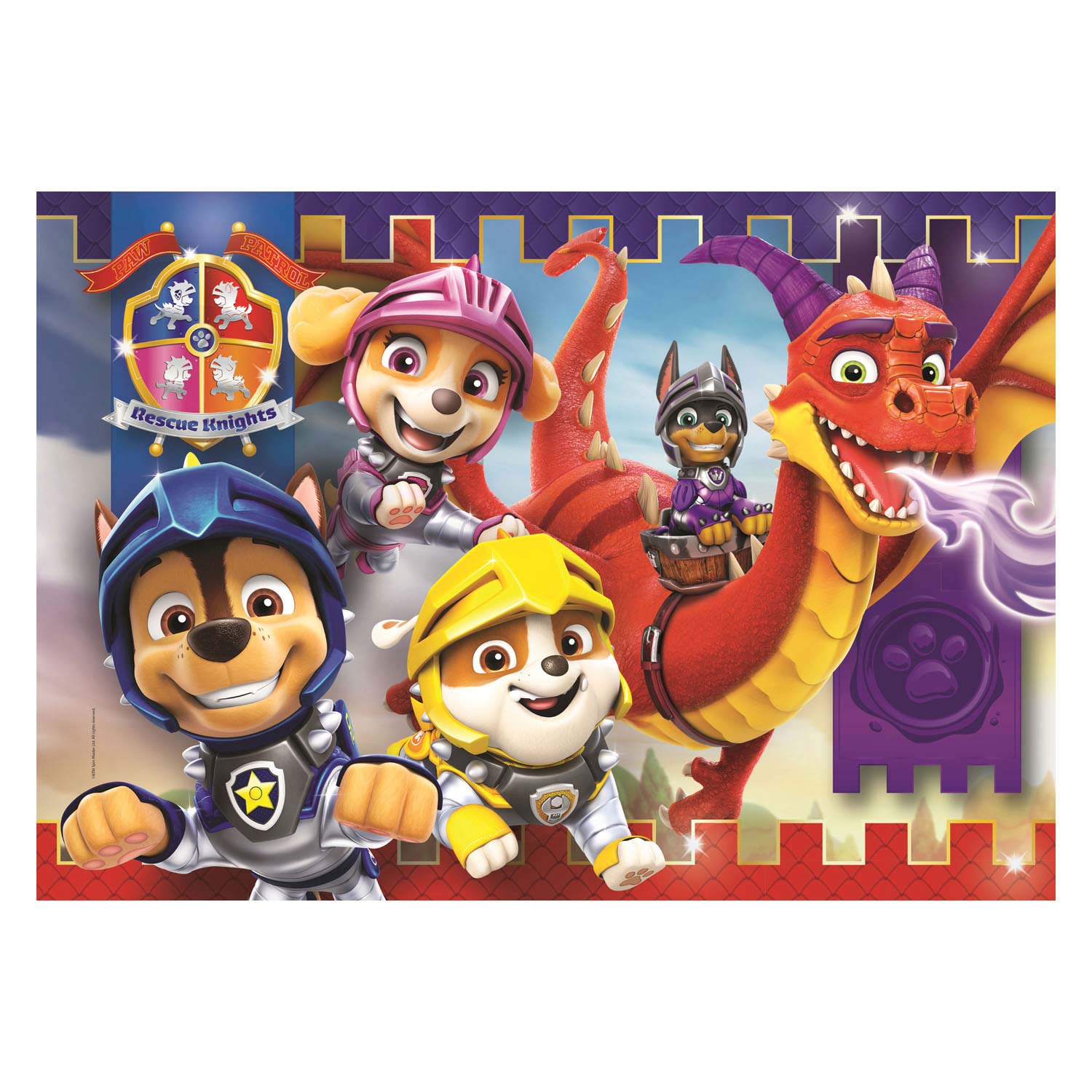 Clementoni Puzzel PAW Patrol, 2x60st.