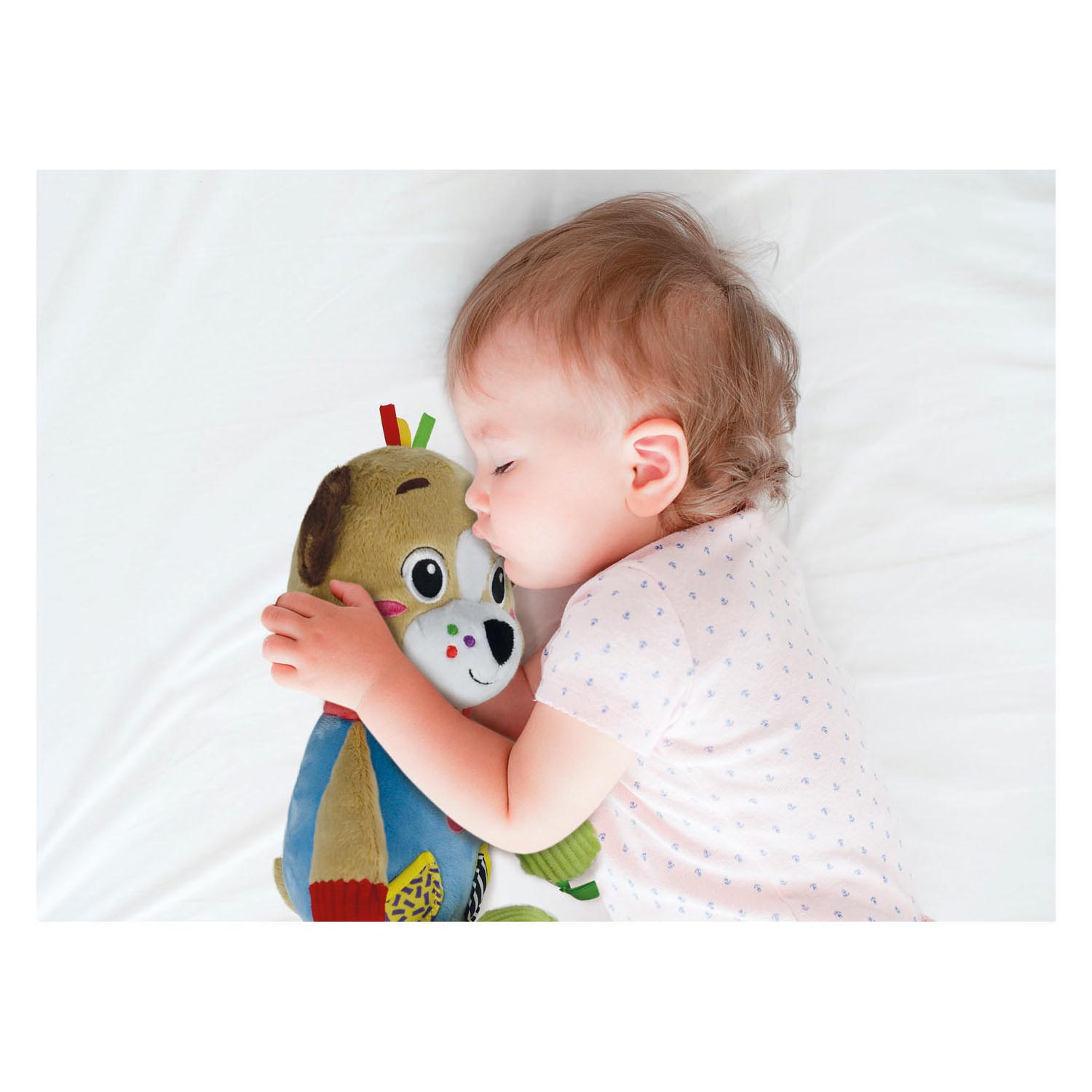 Clementoni Baby Pluchen Knuffel Pete de Puppy