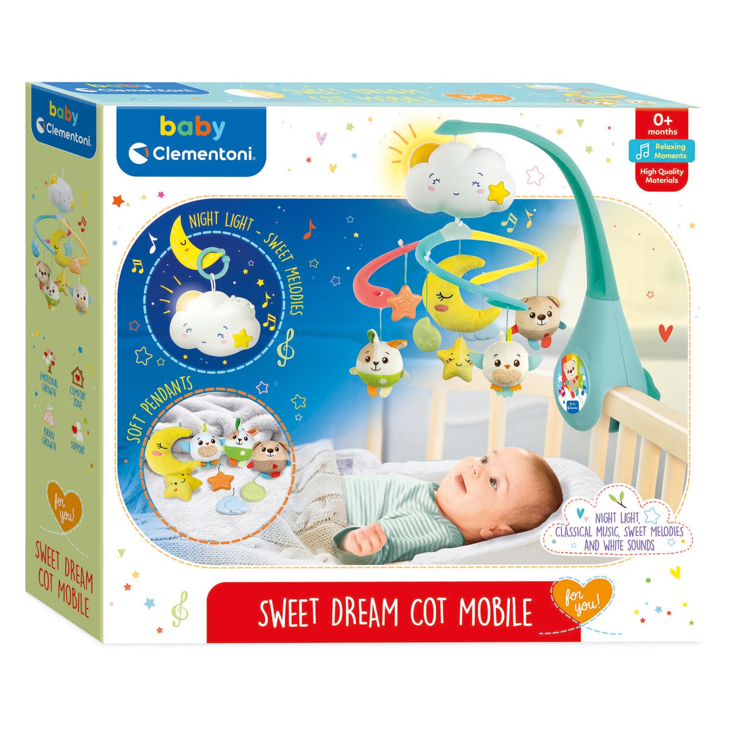 Clementoni Baby - Muziek Mobiel Wolk