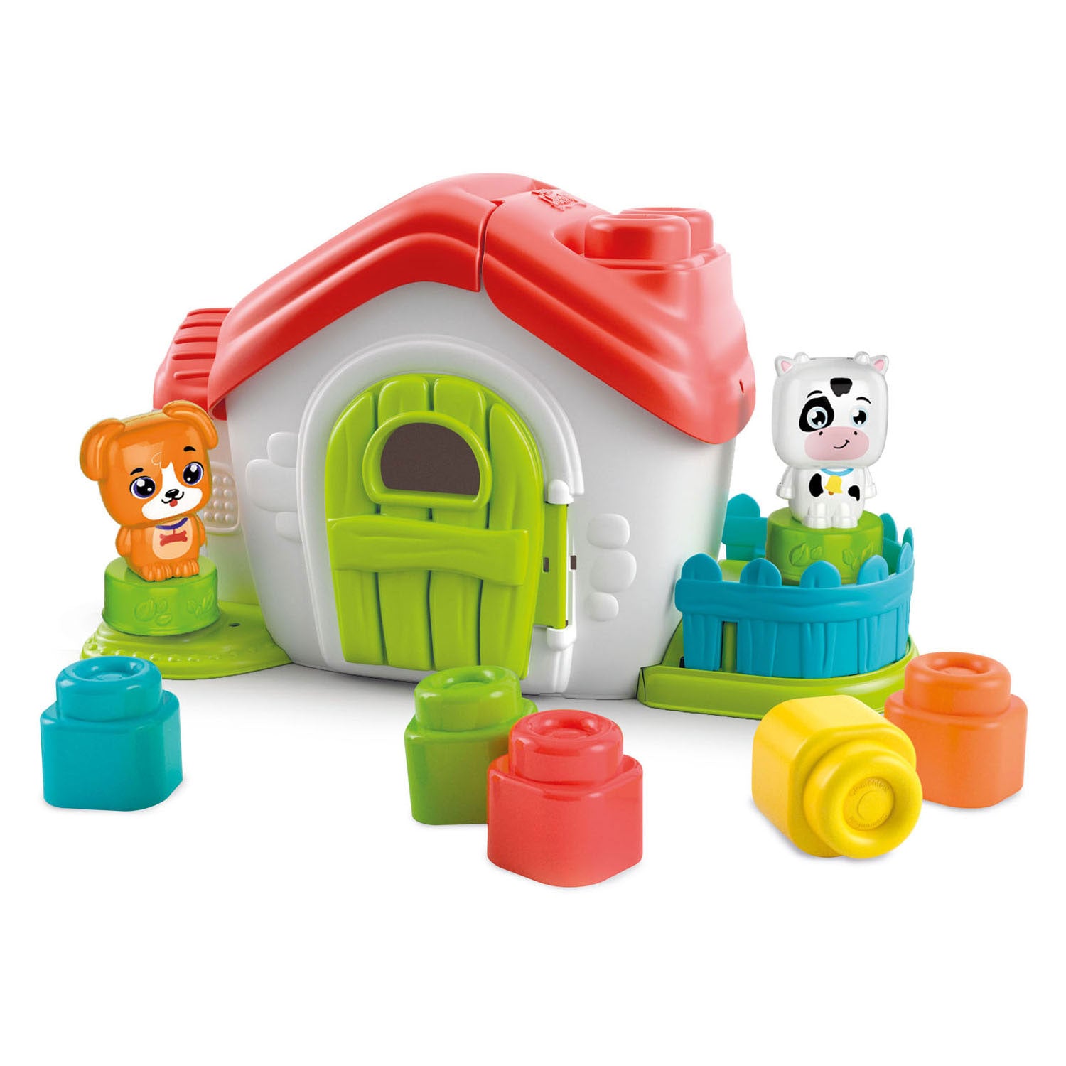 Clementoni Baby Clemmy - Zintuiglijke Boerderij met Blokken