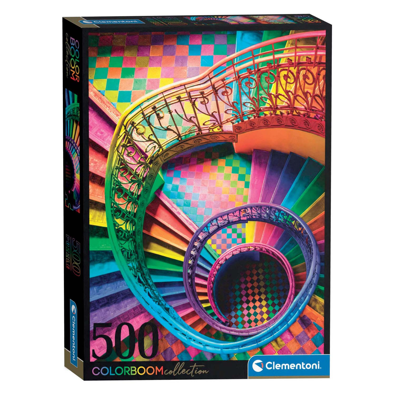 Clementoni Colorboom Legpuzzel Trappen, 500st.