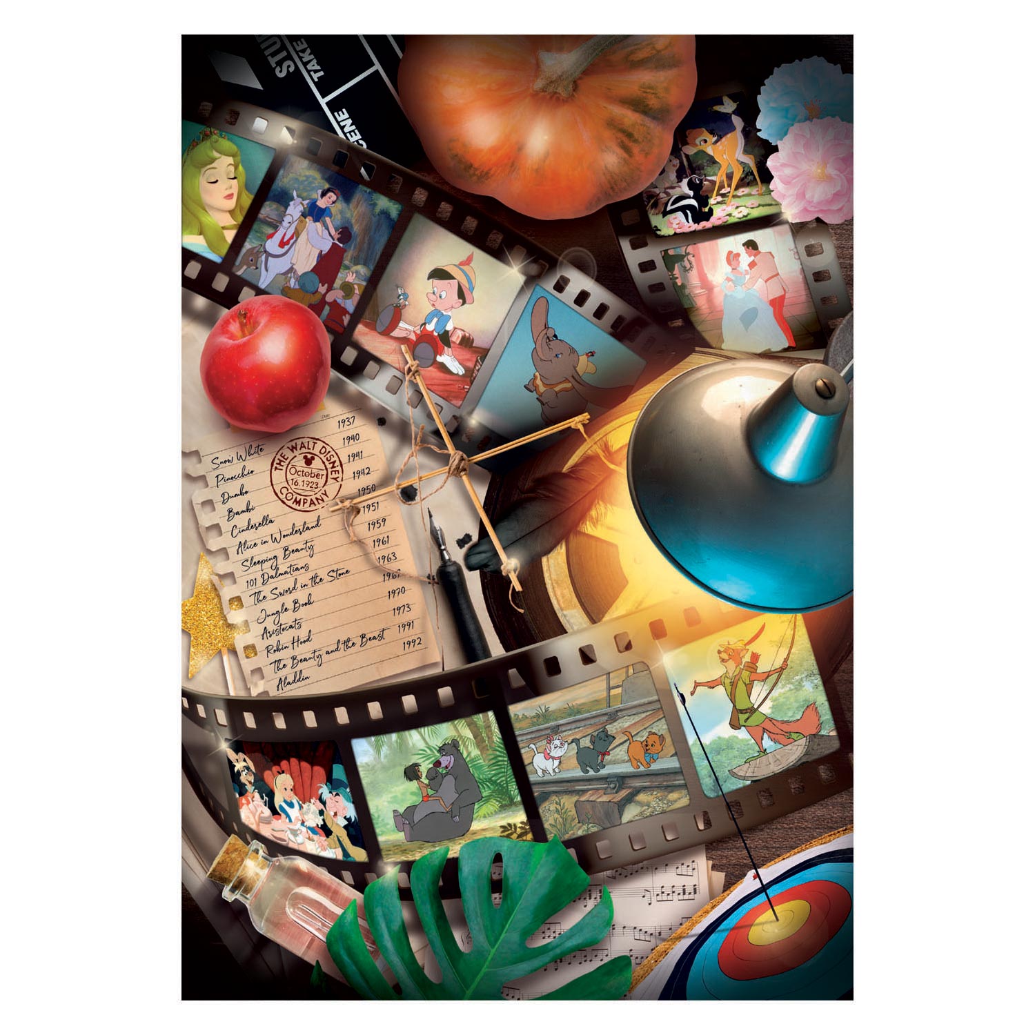 Clementoni Puzzel Disney 100 Jaar - Classics, 1000st.