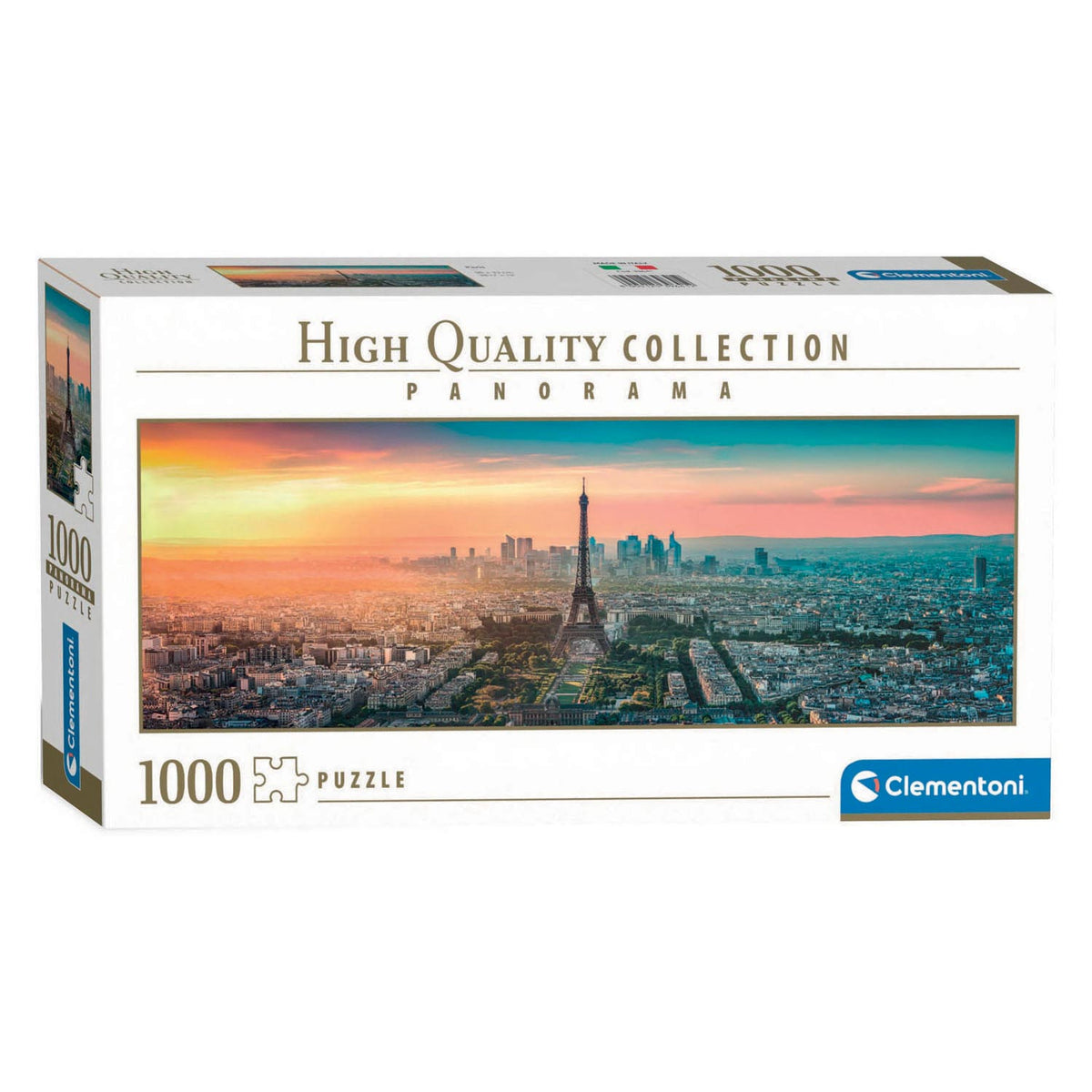 Clementoni - puzzel - 1000 stukjes - panorama parijs - puzzel voor volwassenen