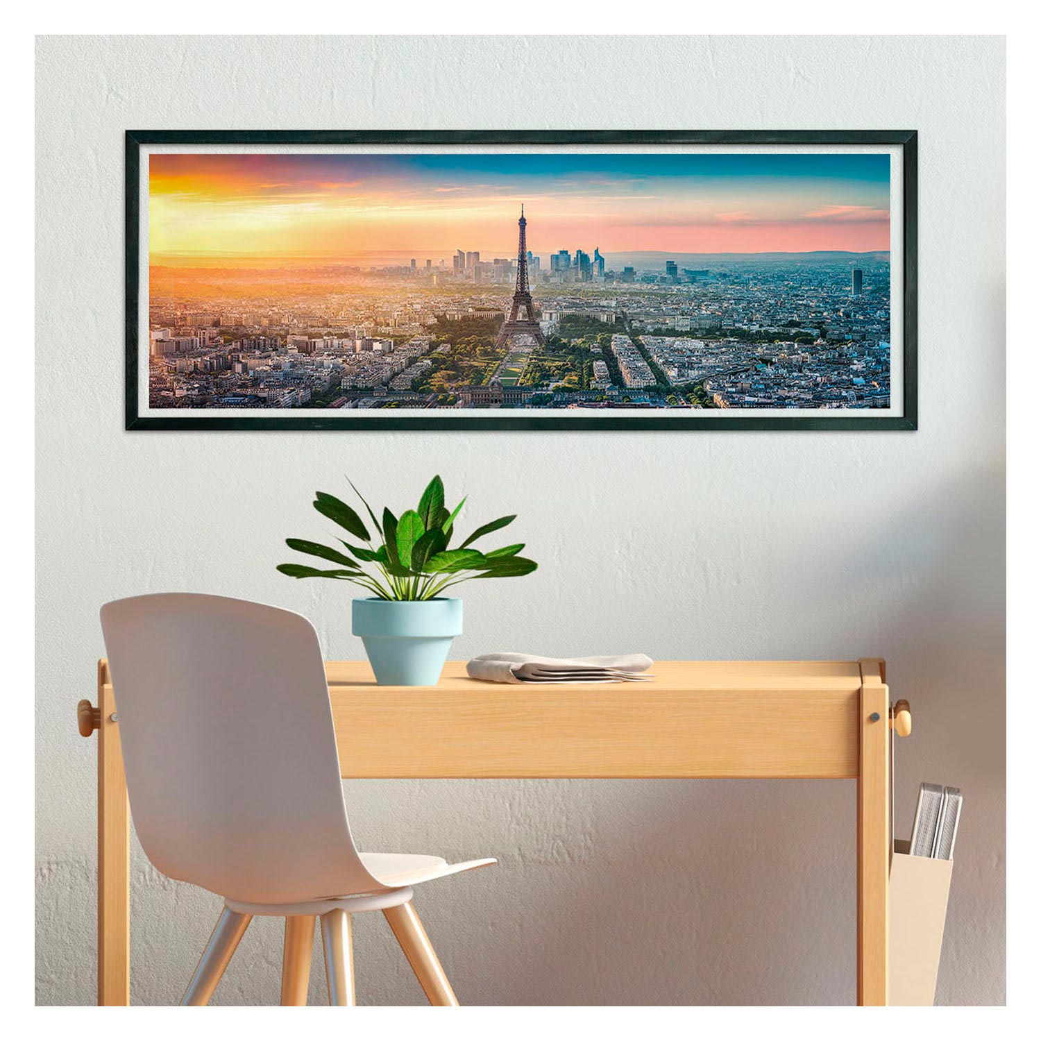 Clementoni Panoramapuzzel Parijs, 1000st.