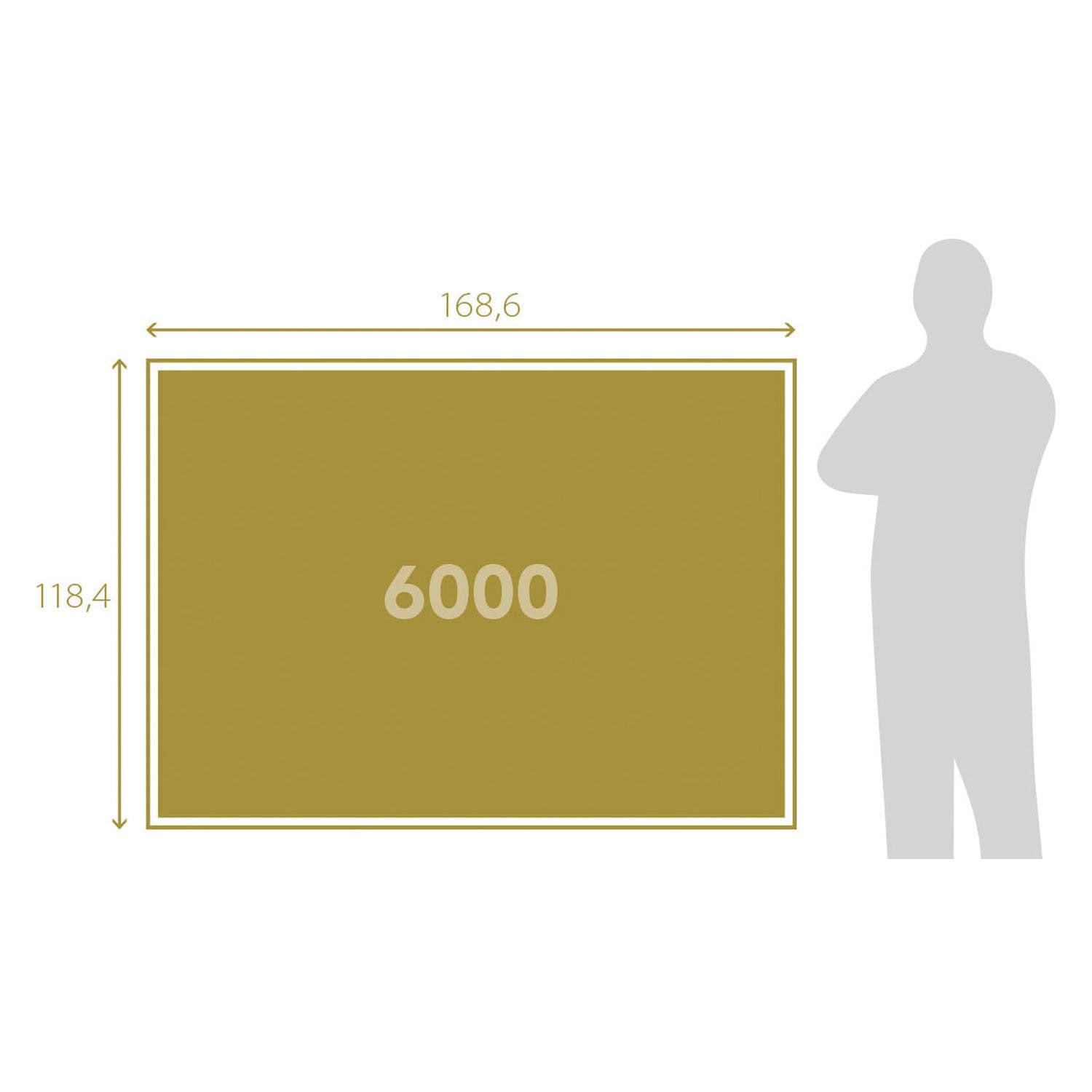 Clementoni Leguzzel Disneygala, 6000st.