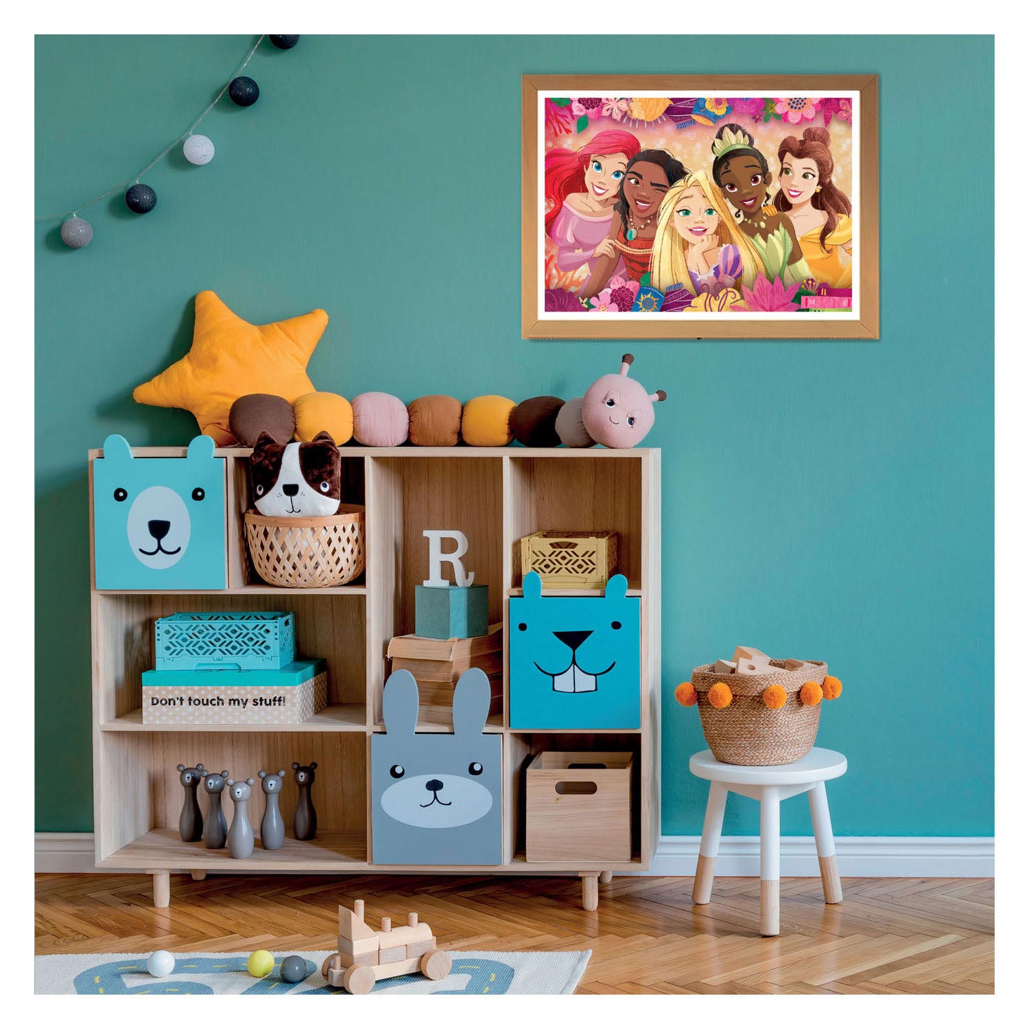 Clementoni Maxi Leguzzel Disney Prinses, 24st.