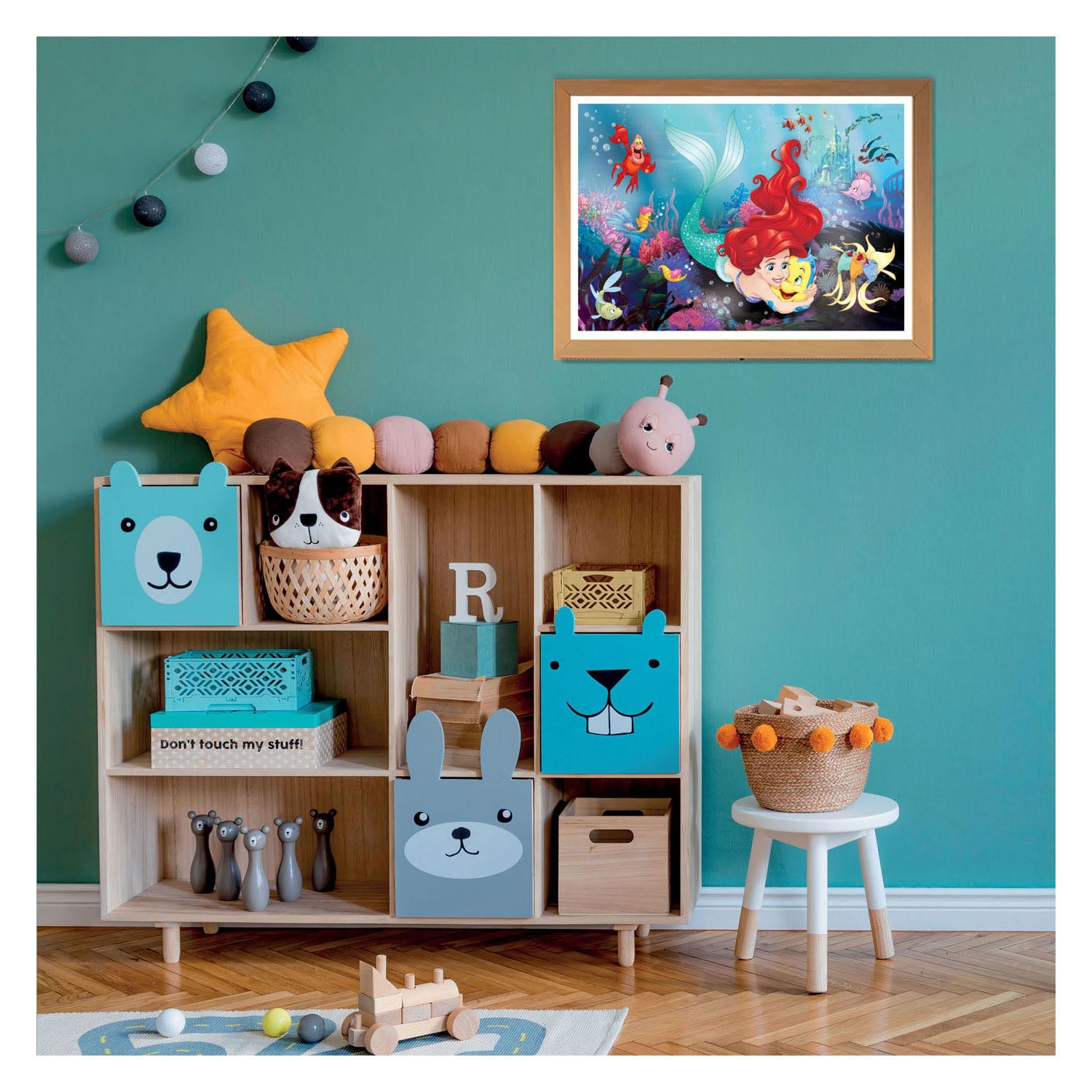 Clementoni Maxi Legpuzzel Disney Kleine Zeemeermin, 24st.