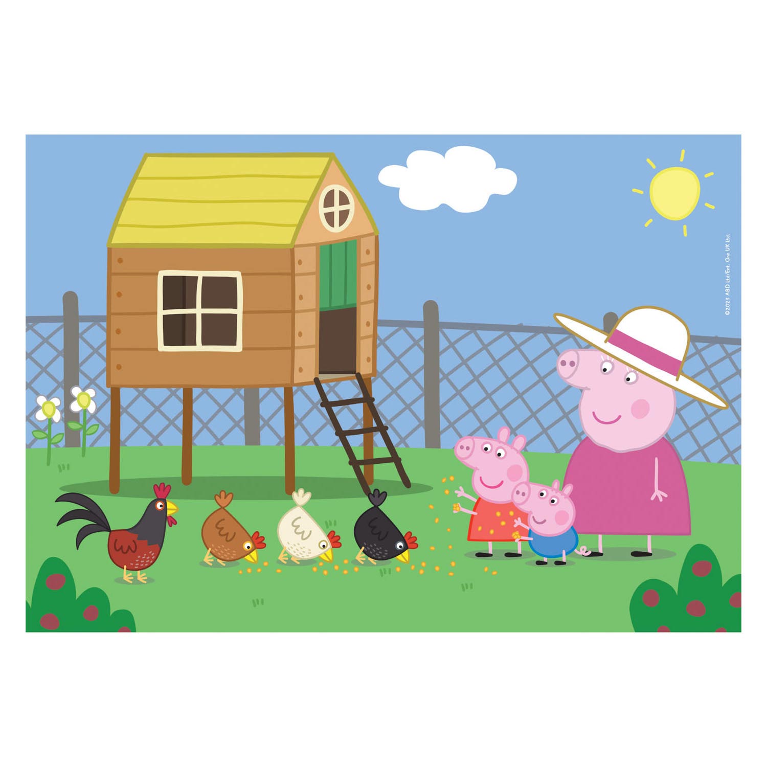 Clementoni Maxipuzzel - Peppa Pig, 60st.