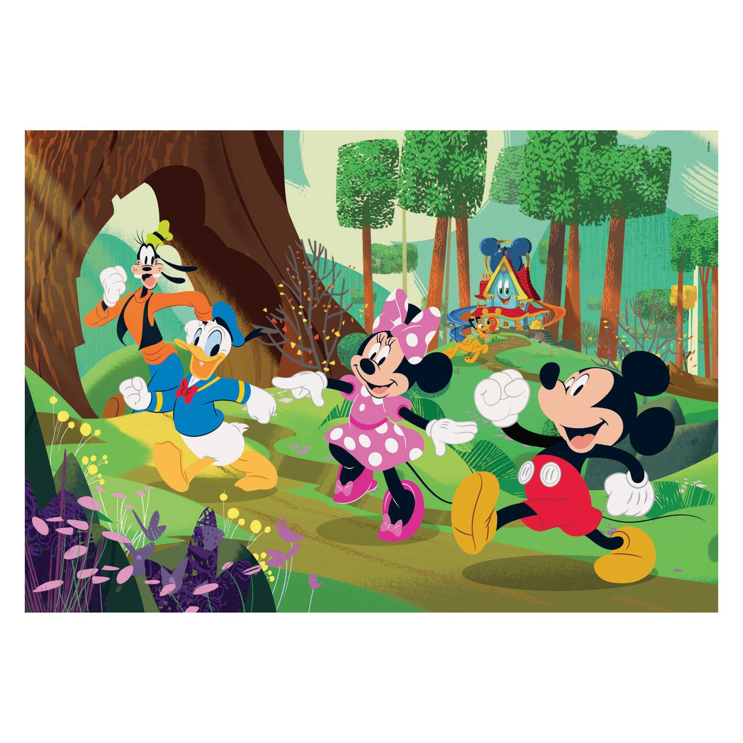 Clementoni Maxi Legpuzzel Mickey en Vrienden, 104st.