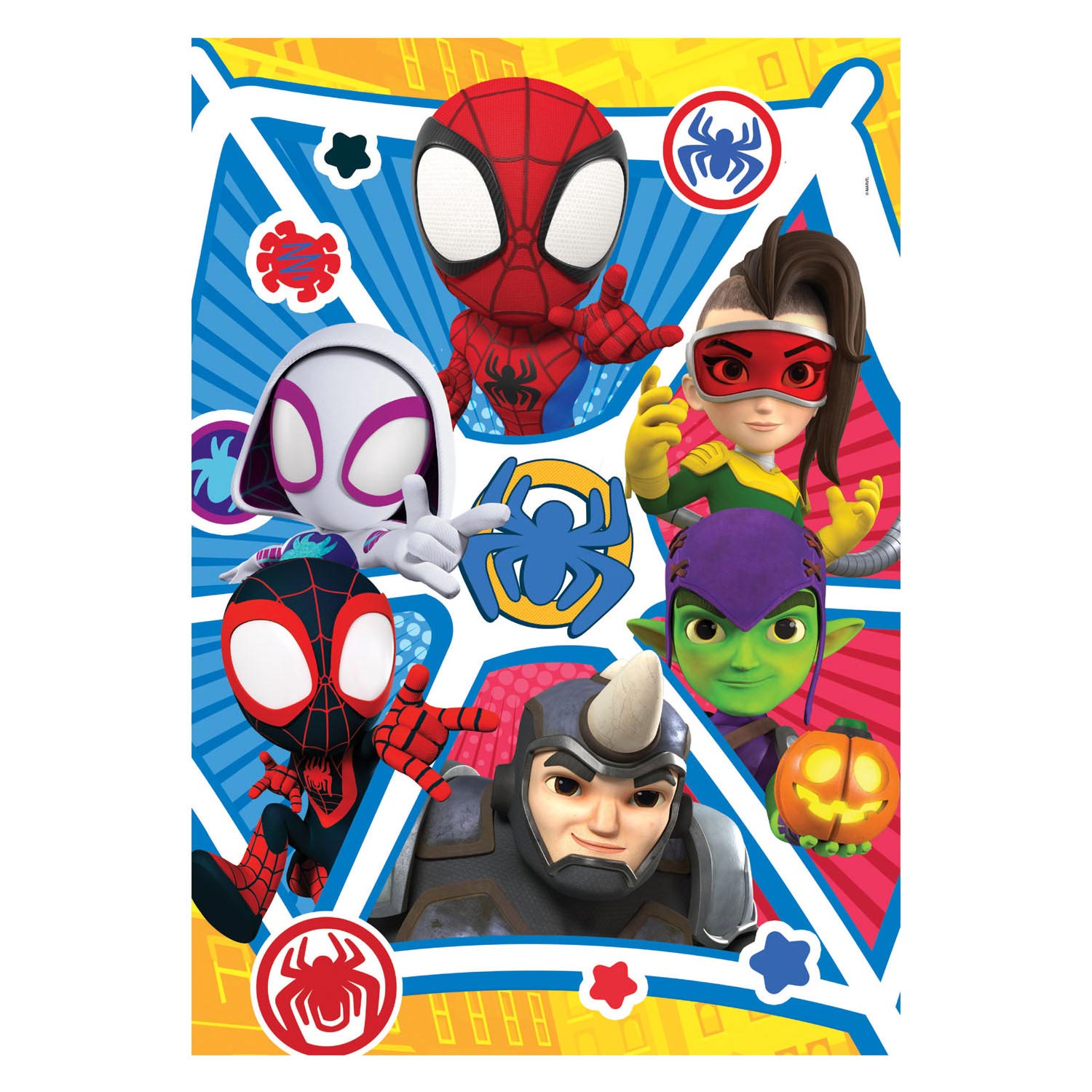 Clementoni Puzzel - Spidey, 3x48st.